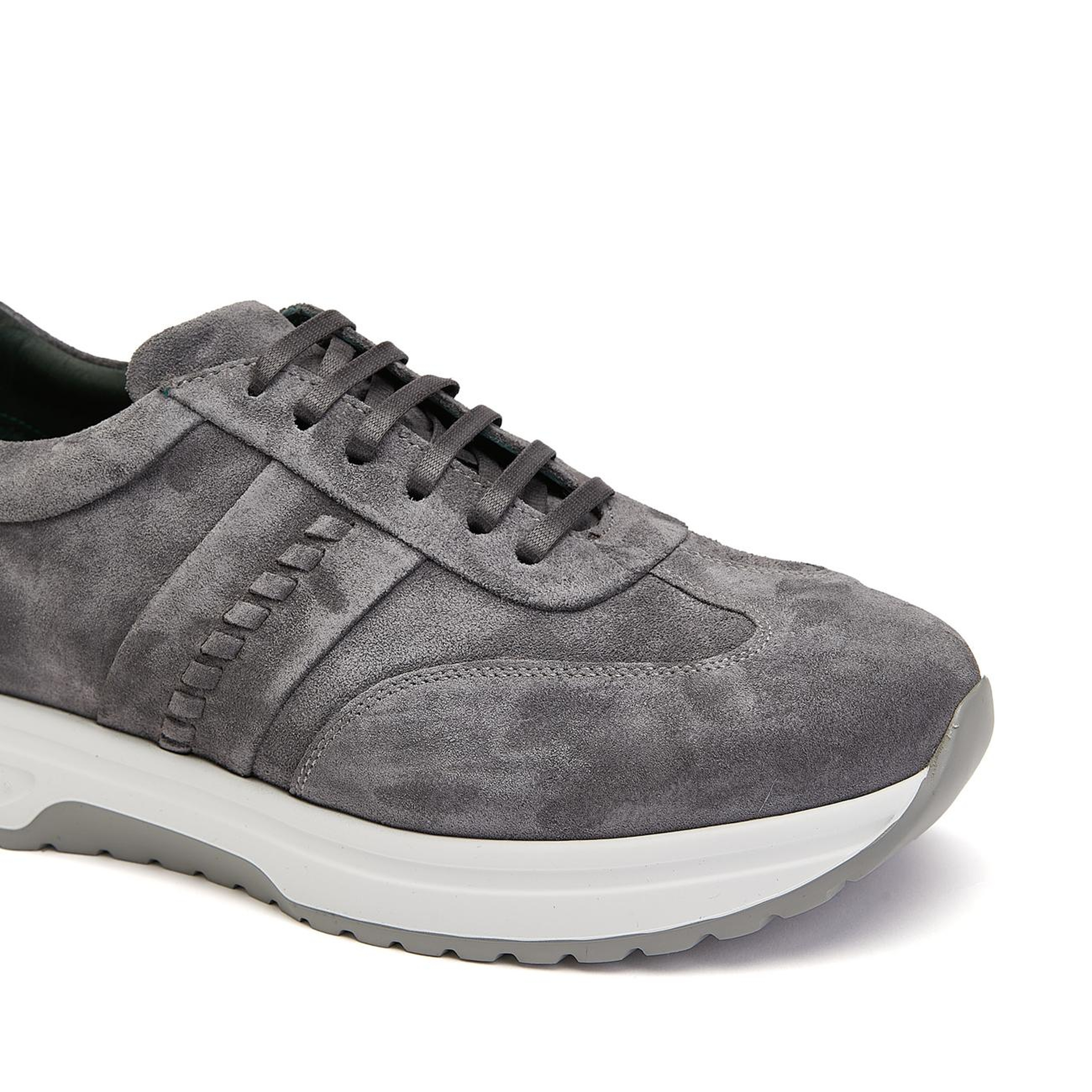 George Hogg Erkek Antrasit Günlük Rahat Süet Sneaker