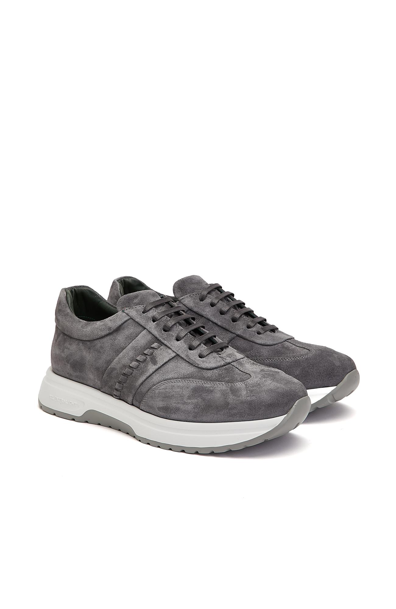 George Hogg Erkek Antrasit Günlük Rahat Süet Sneaker