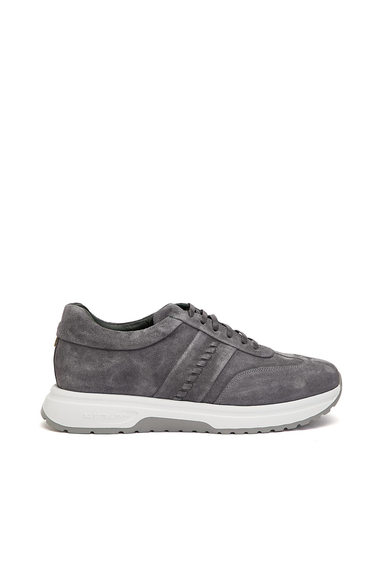 George Hogg Erkek Antrasit Günlük Rahat Süet Sneaker