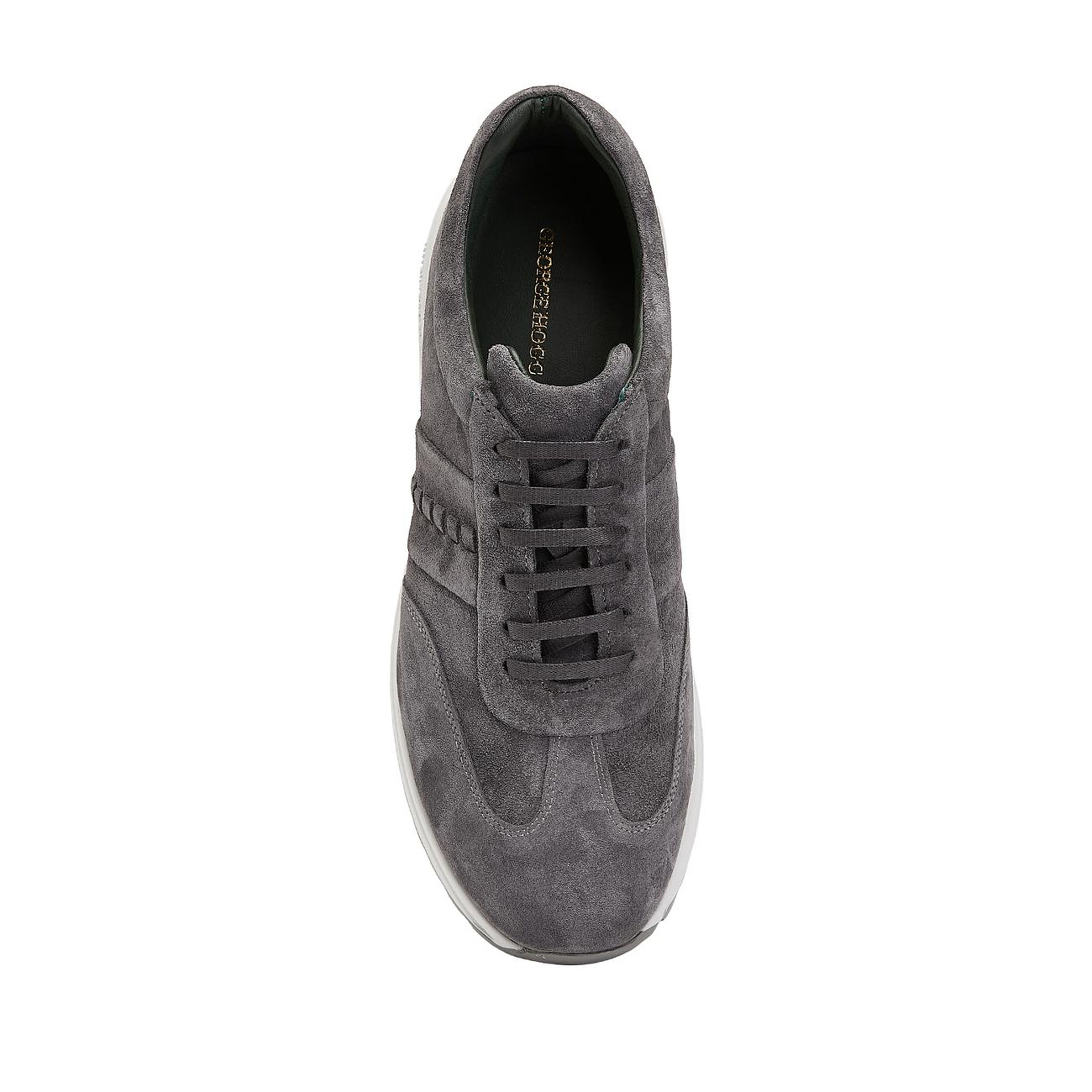 George Hogg Erkek Antrasit Günlük Rahat Süet Sneaker