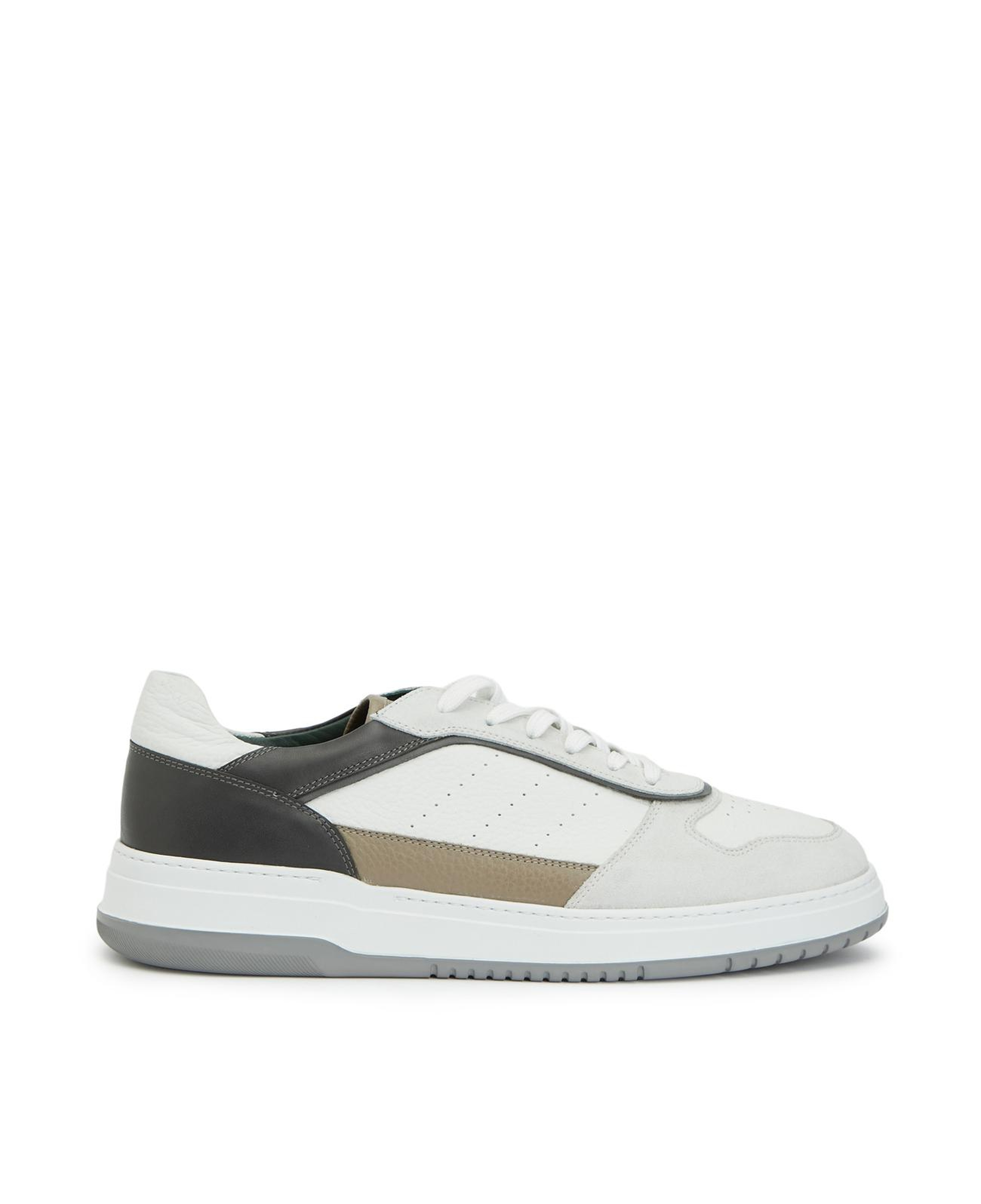 George Hogg Erkek Beyaz Gri Sneaker