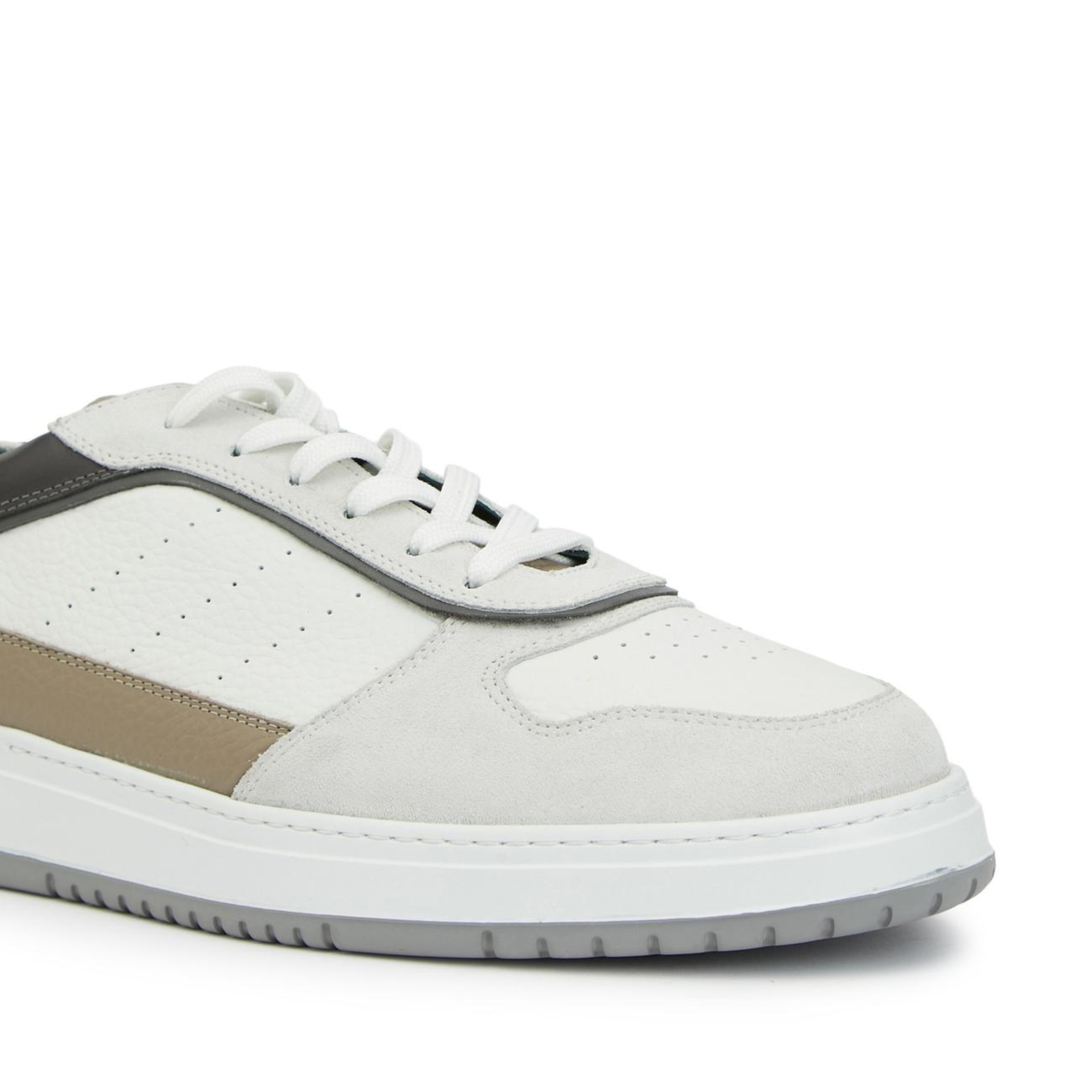 George Hogg Erkek Beyaz Gri Sneaker