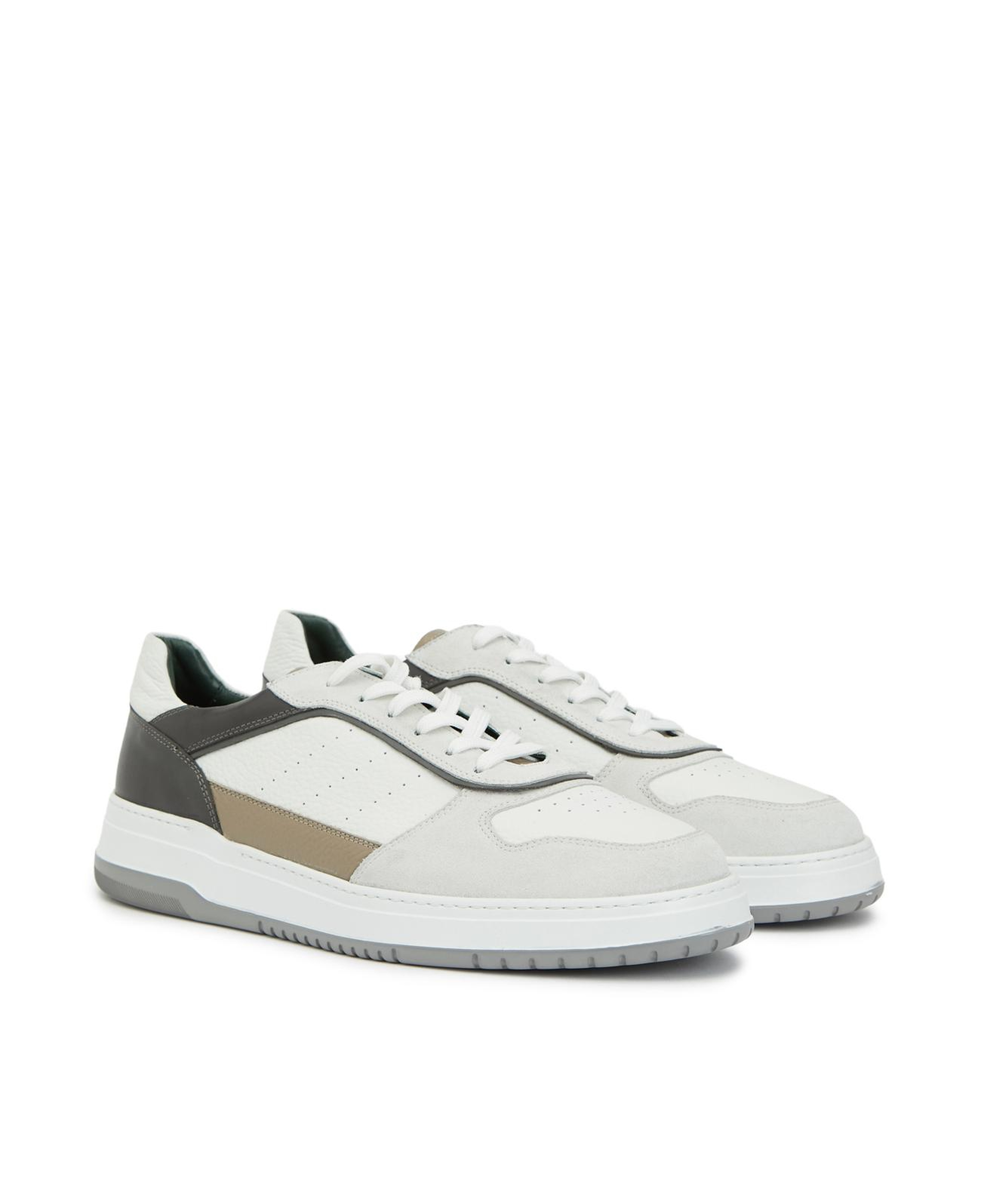 George Hogg Erkek Beyaz Gri Sneaker