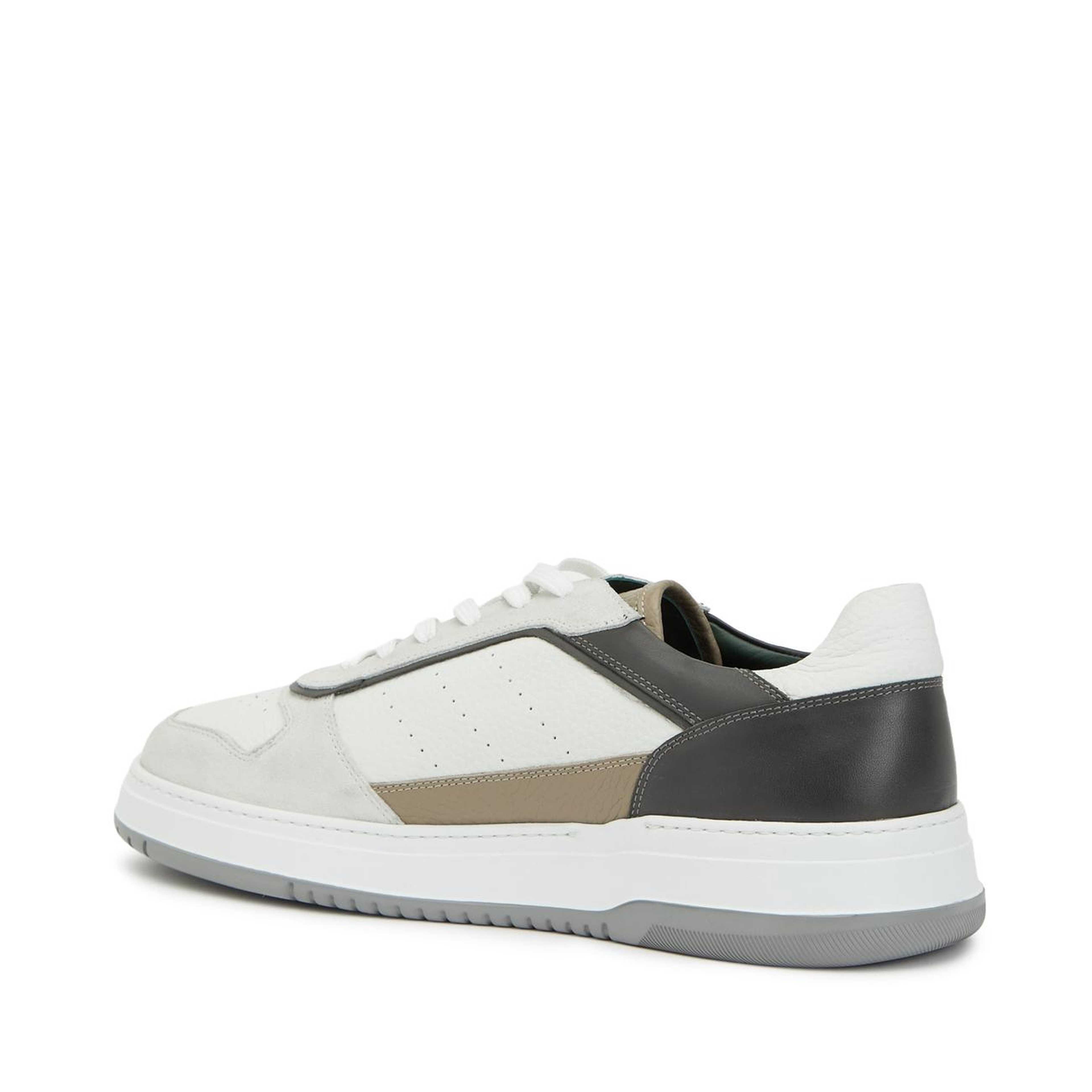 George Hogg Erkek Beyaz Gri Sneaker