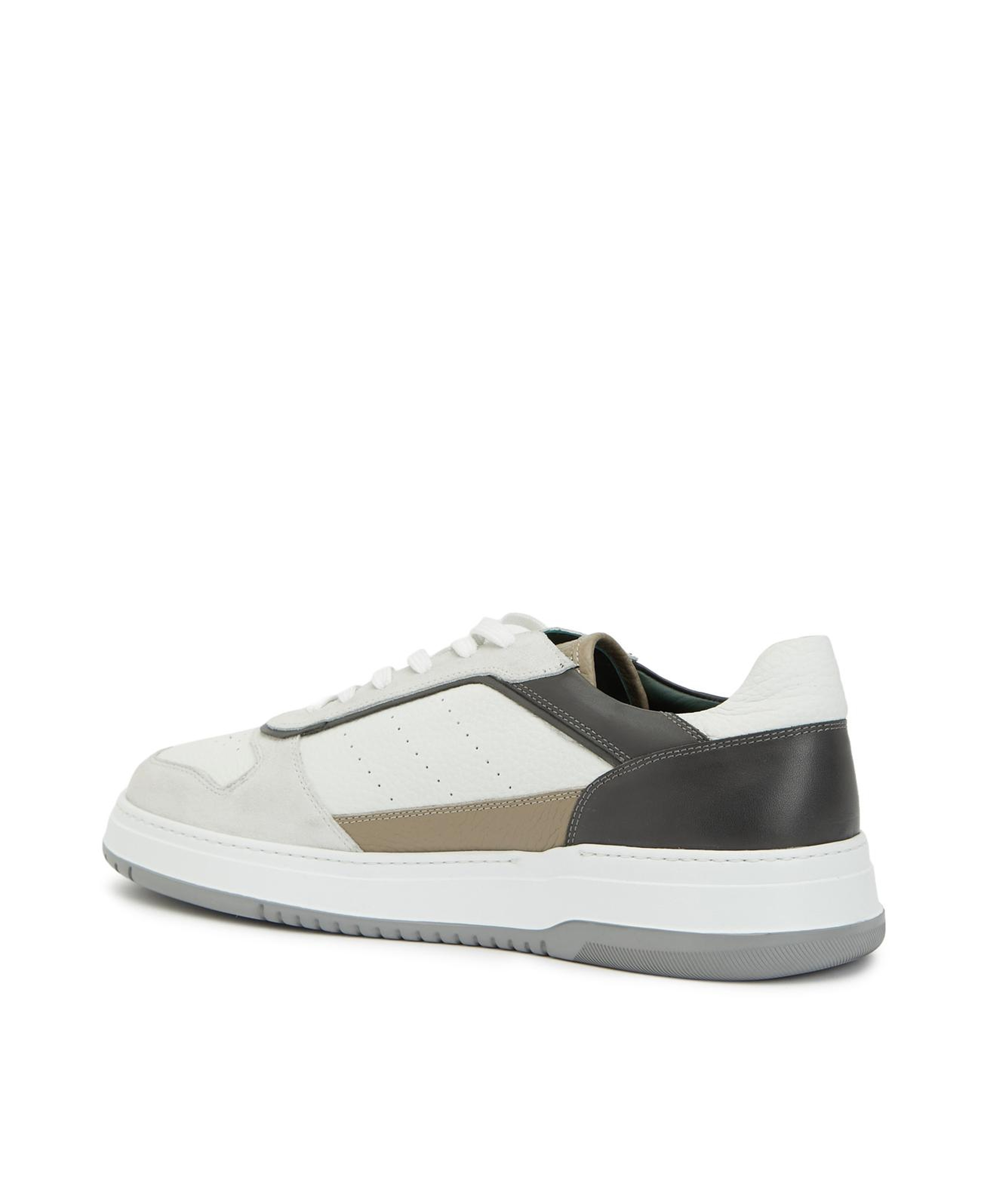 George Hogg Erkek Beyaz Gri Sneaker