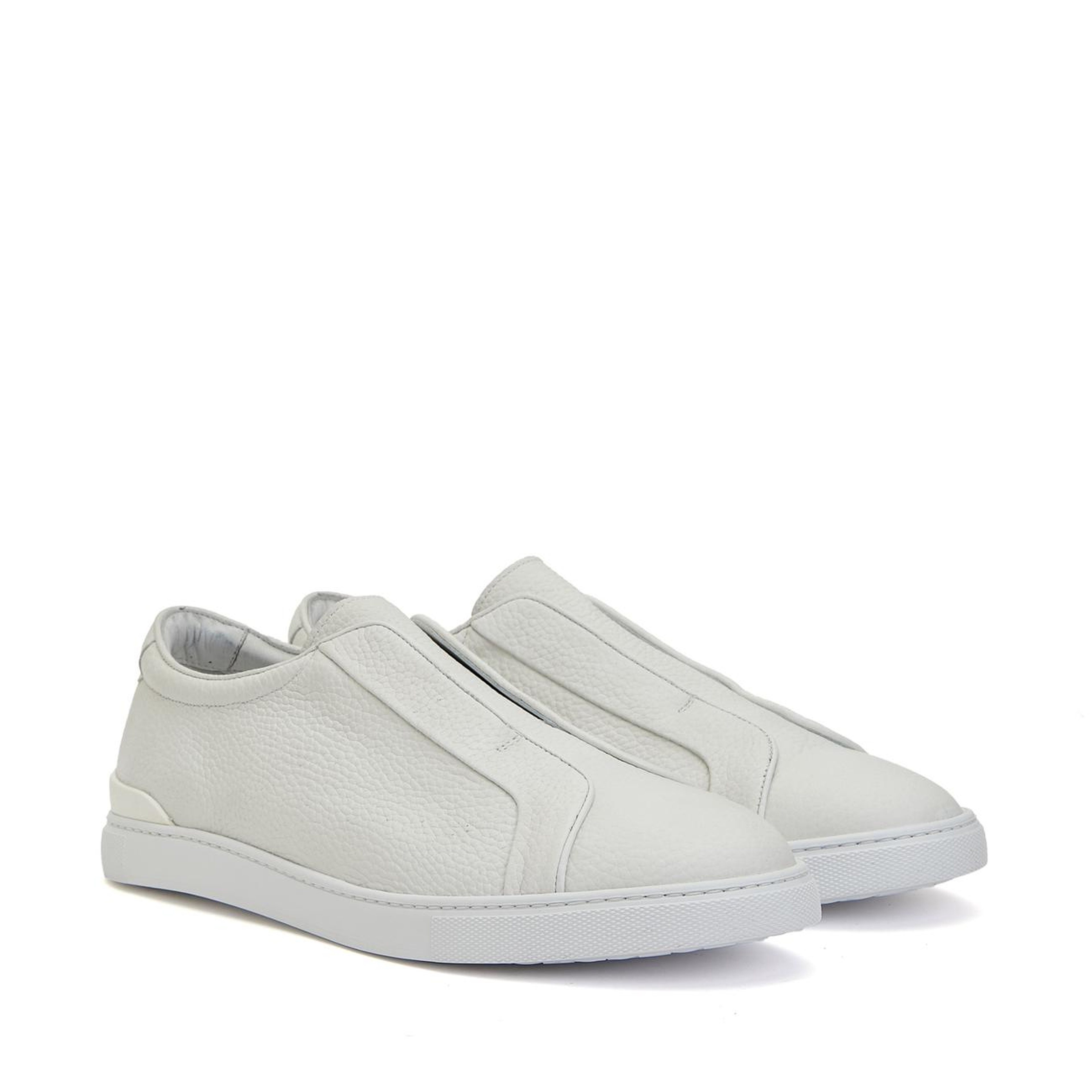 George Hogg Erkek Beyaz Günlük Rahat Deri Sneaker
