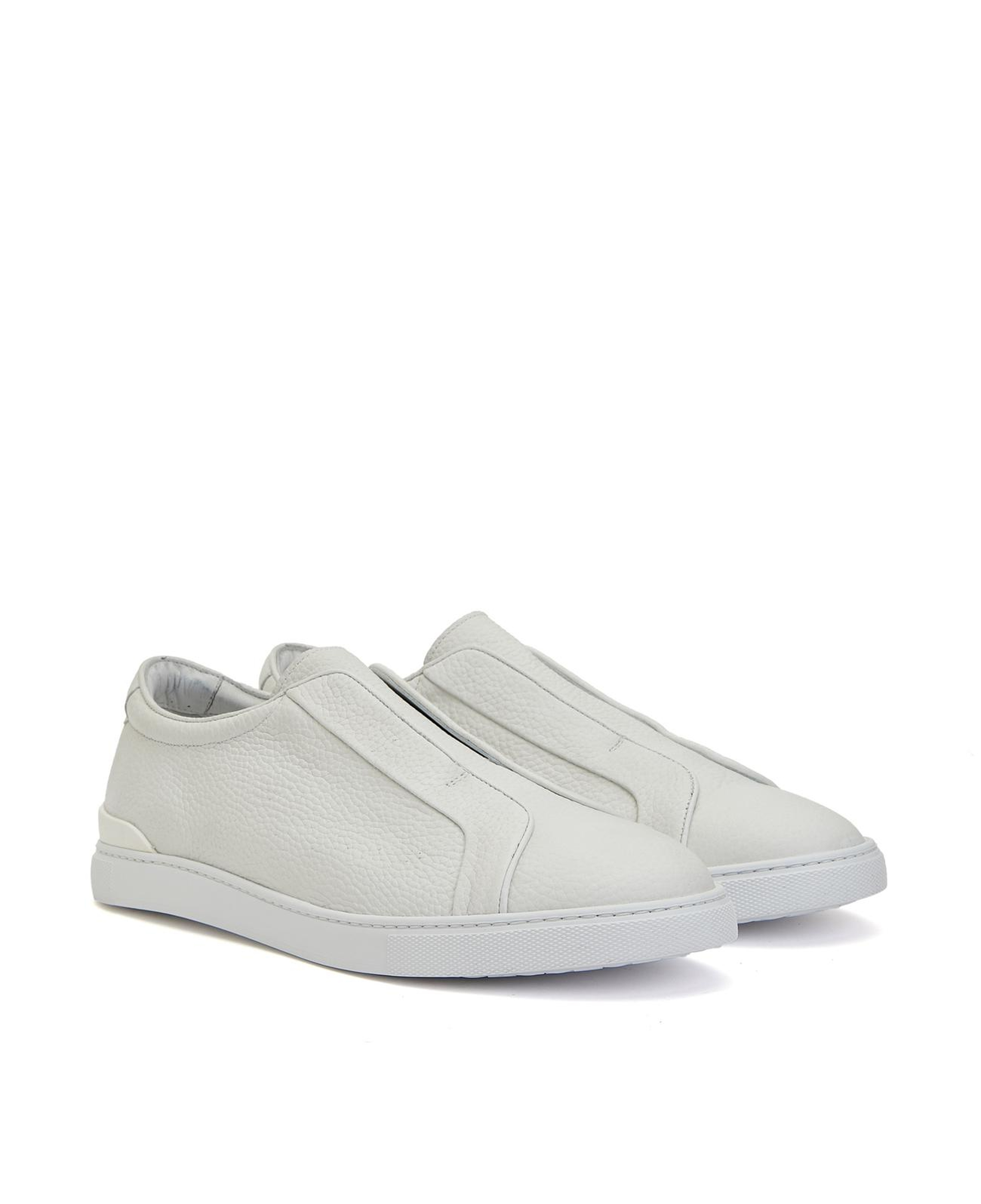 George Hogg Erkek Beyaz Günlük Rahat Deri Sneaker