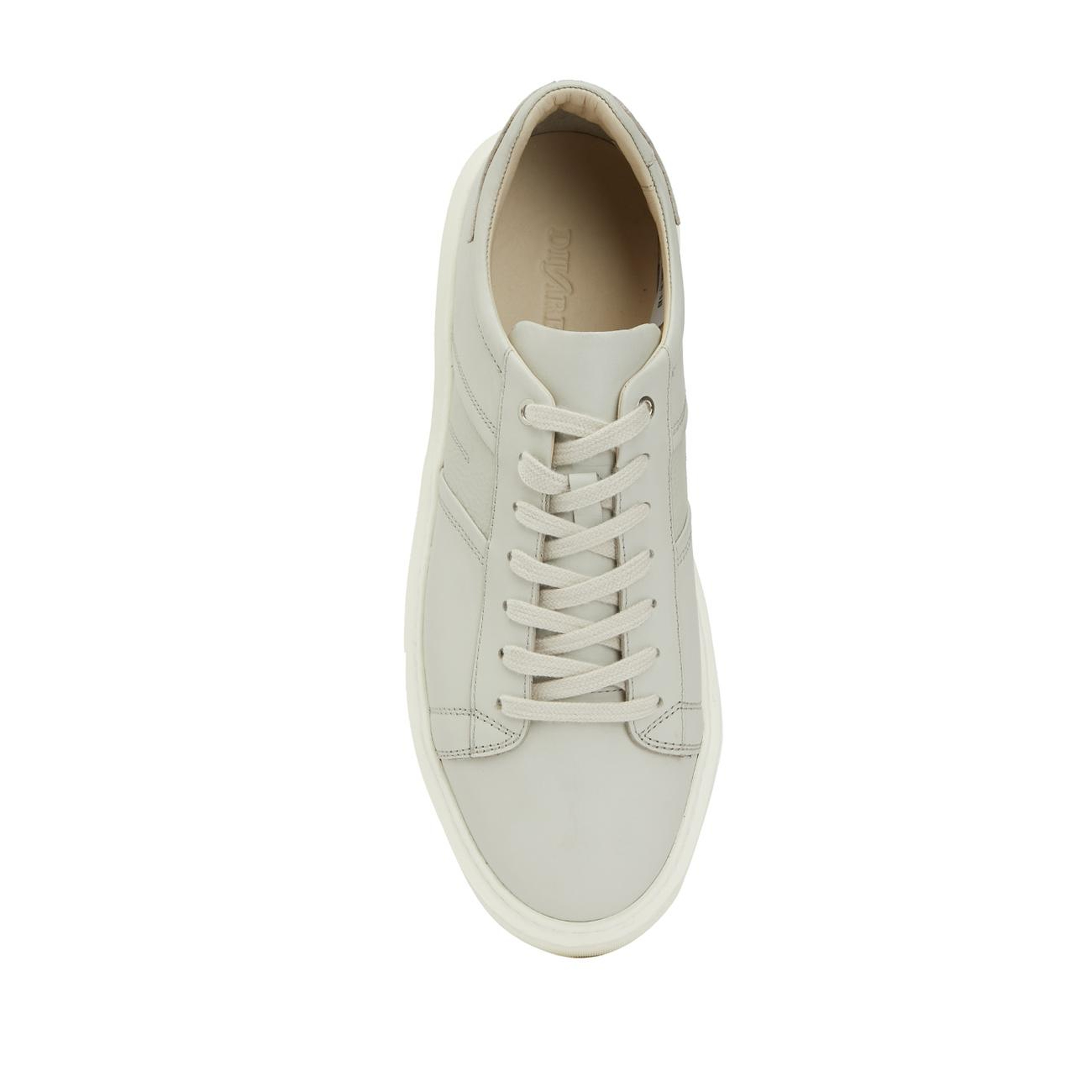 Divarese Erkek Kırık Beyaz Günlük Deri Sneaker