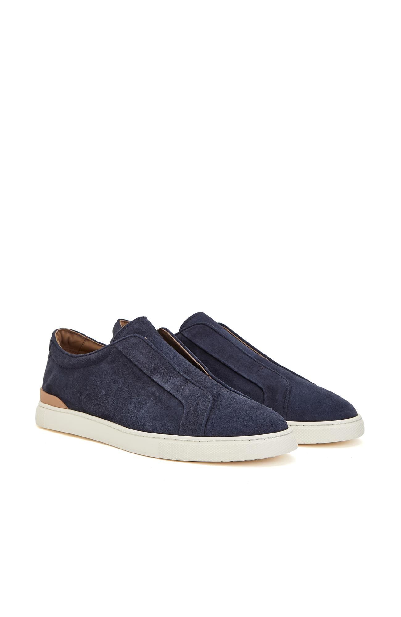 George Hogg Erkek Lacivert Günlük Deri Sneaker