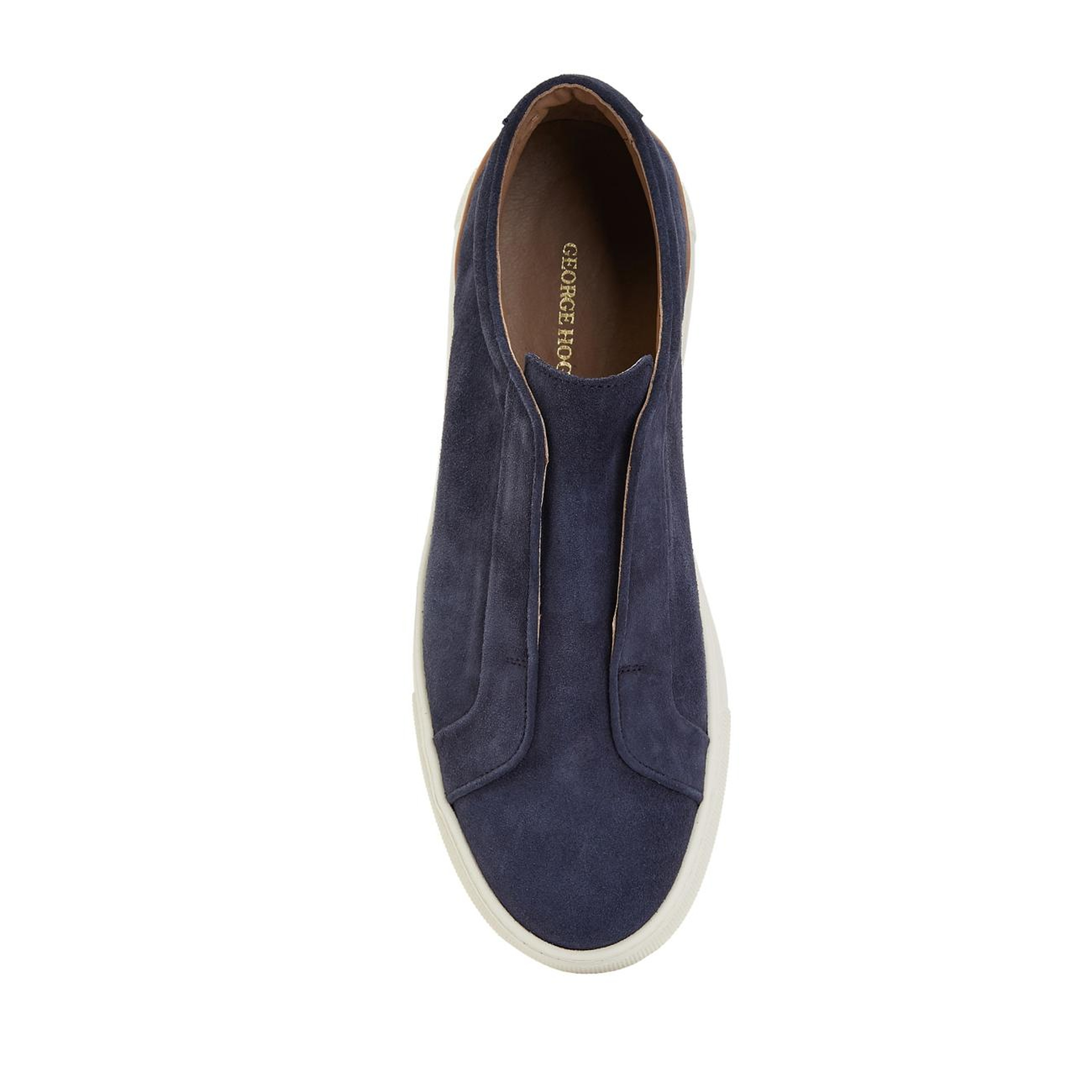 George Hogg Erkek Lacivert Günlük Deri Sneaker
