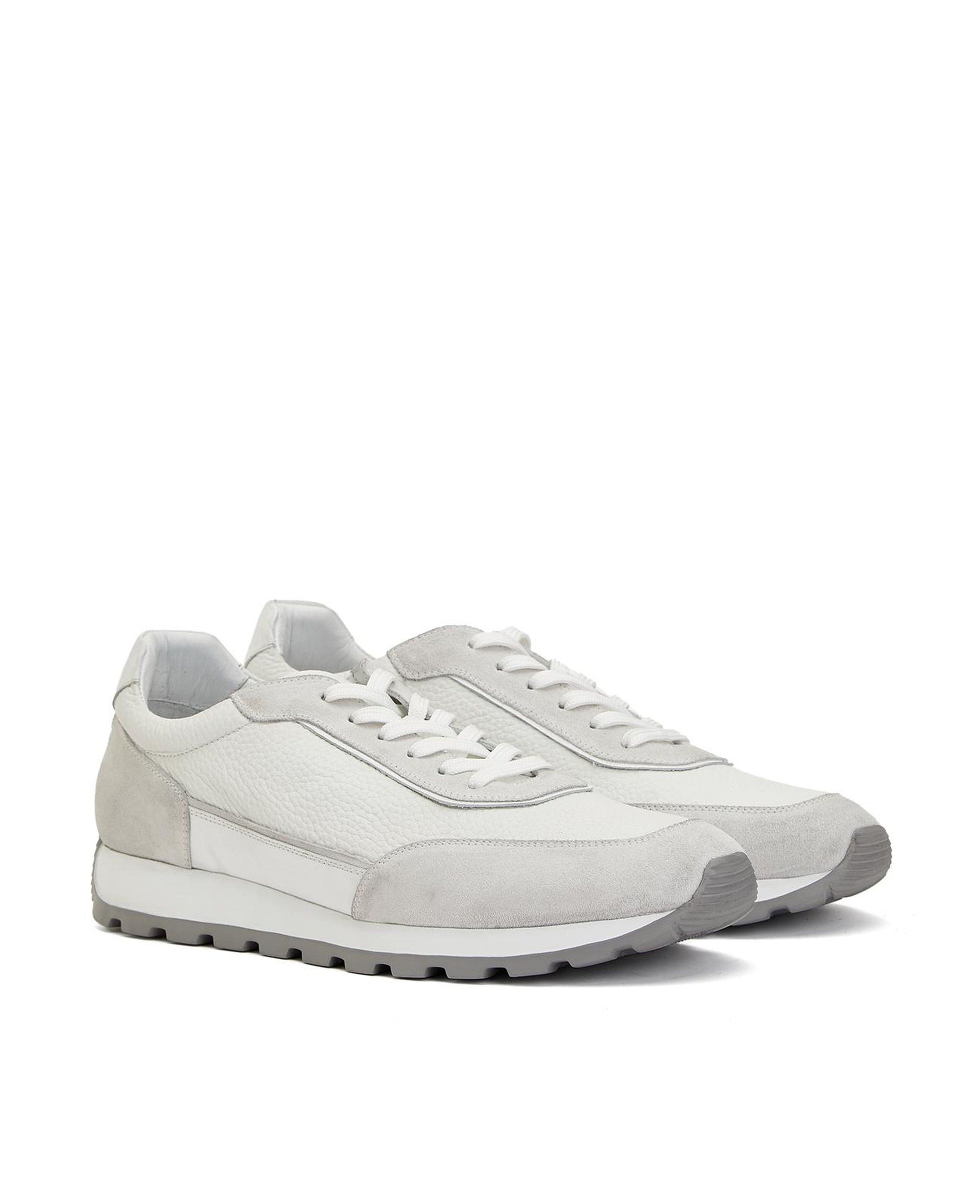 Divarese Erkek Beyaz Deri Sneaker