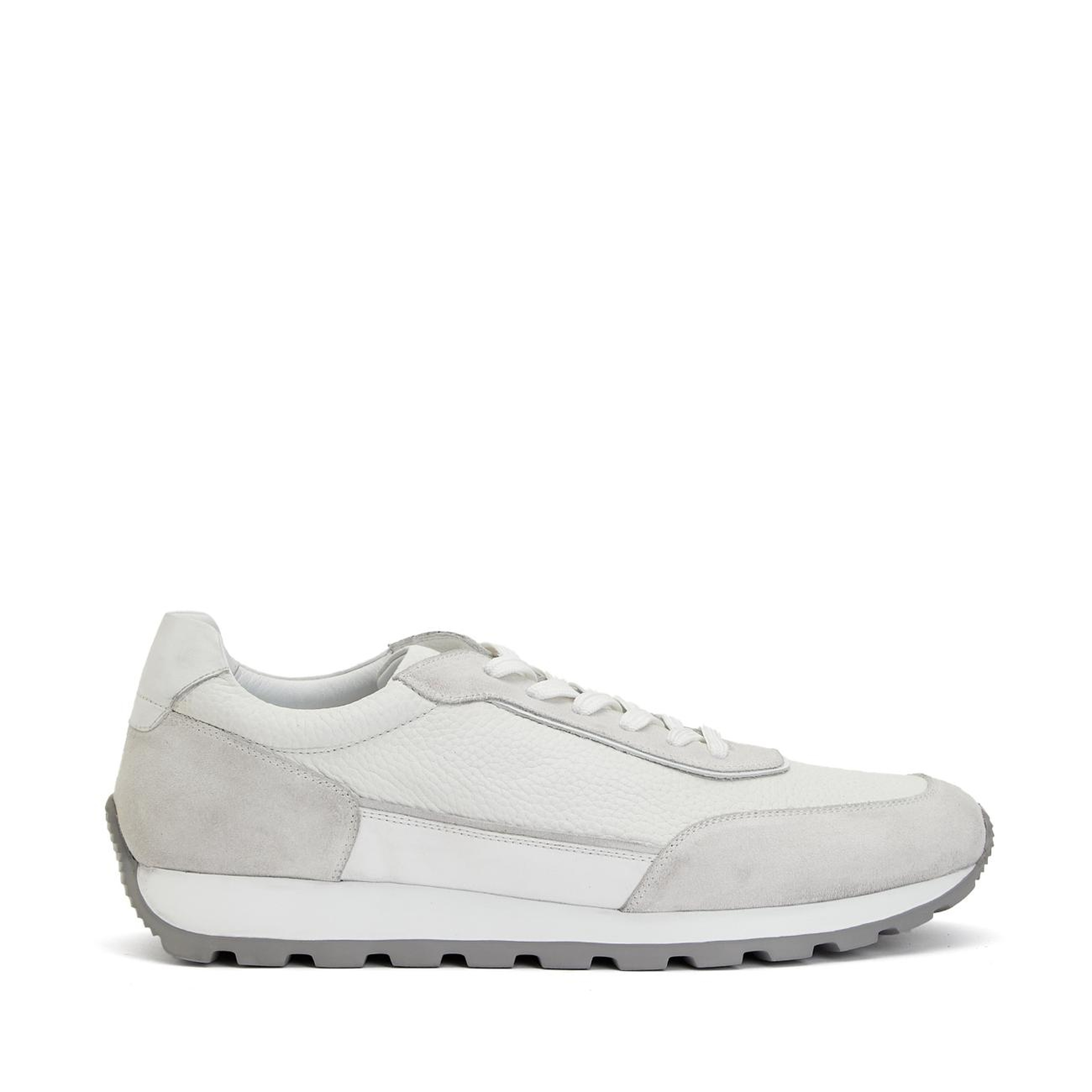 Divarese Erkek Beyaz Deri Sneaker