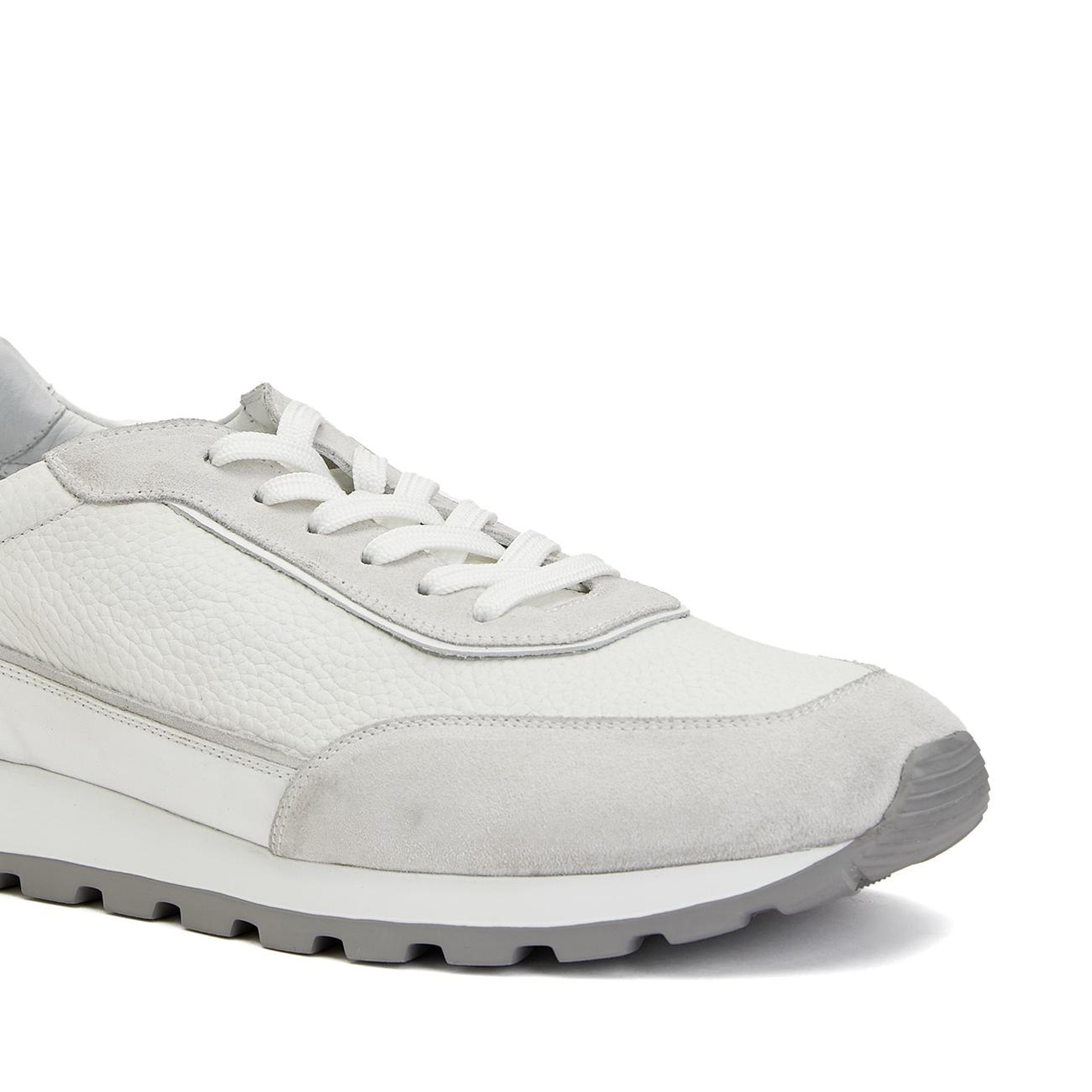 Divarese Erkek Beyaz Deri Sneaker