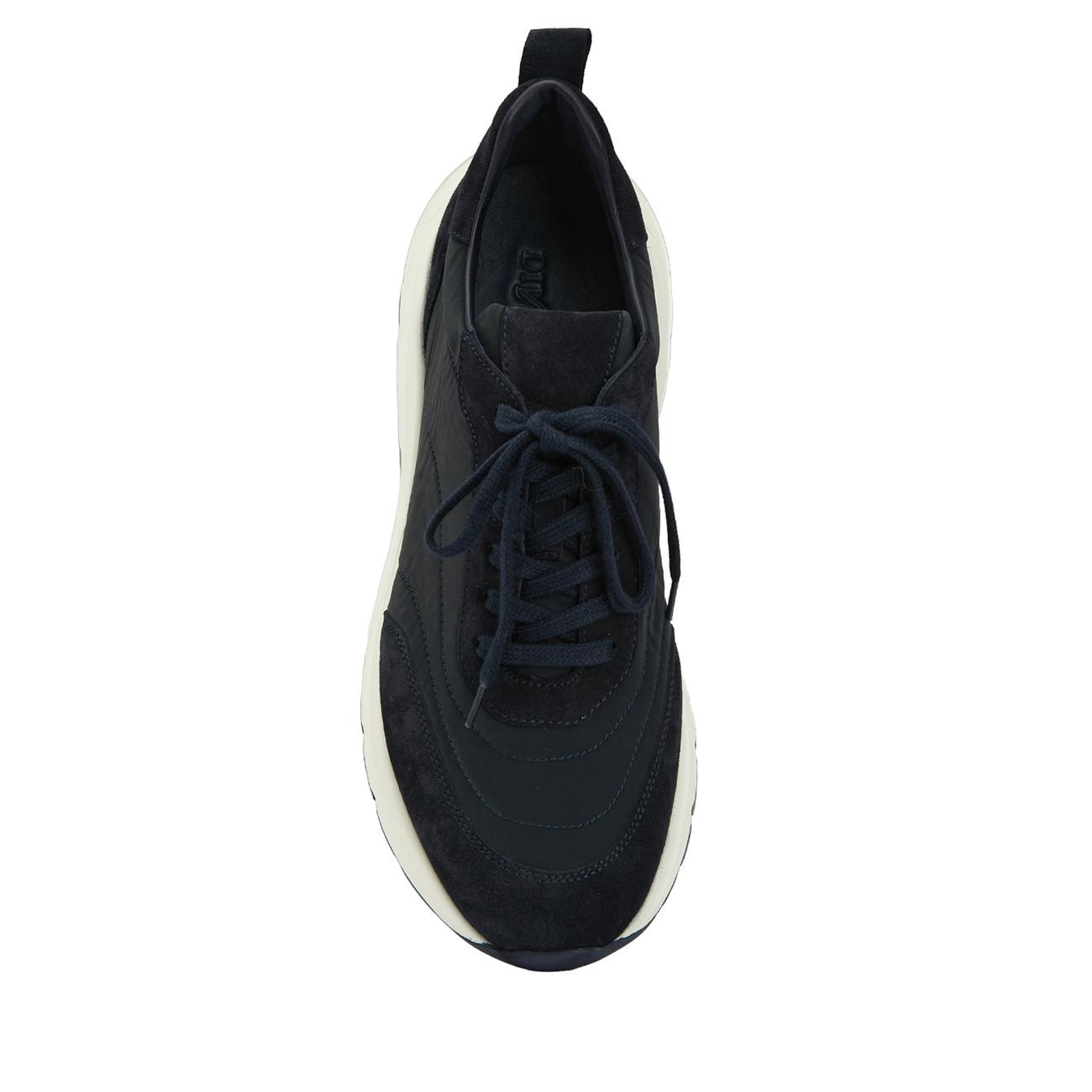 Divarese Erkek Lacivert Deri Sneaker