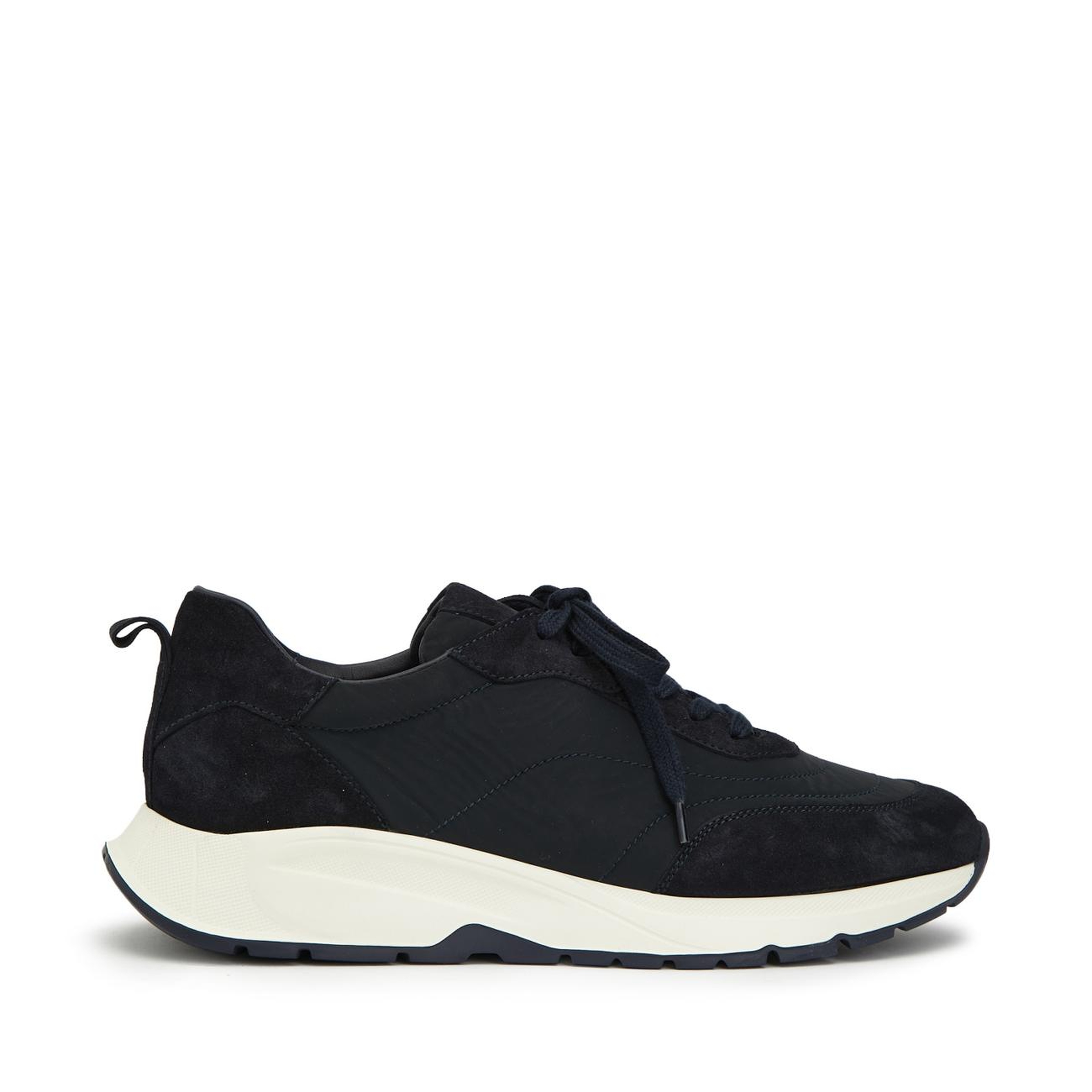 Divarese Erkek Lacivert Deri Sneaker