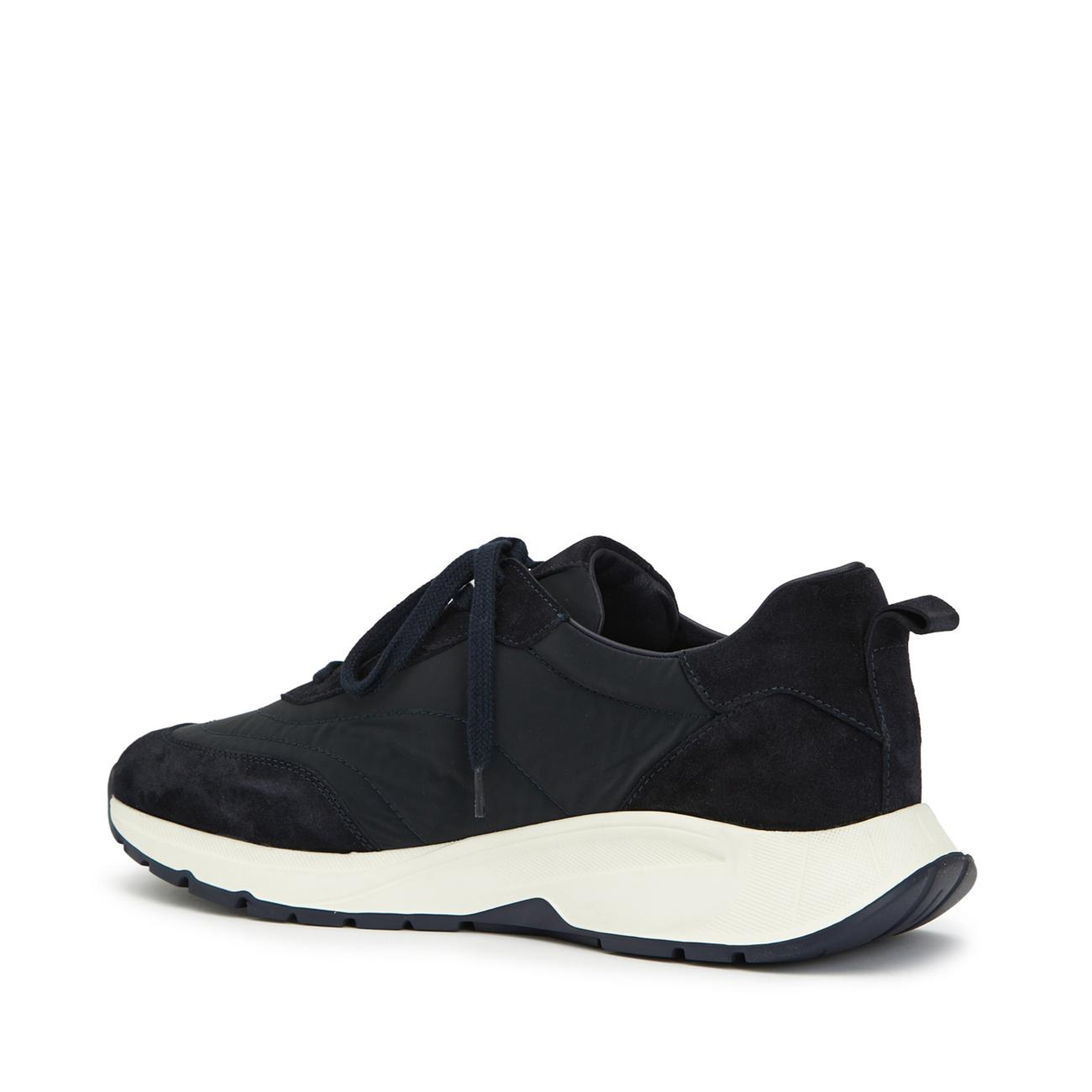 Divarese Erkek Lacivert Deri Sneaker