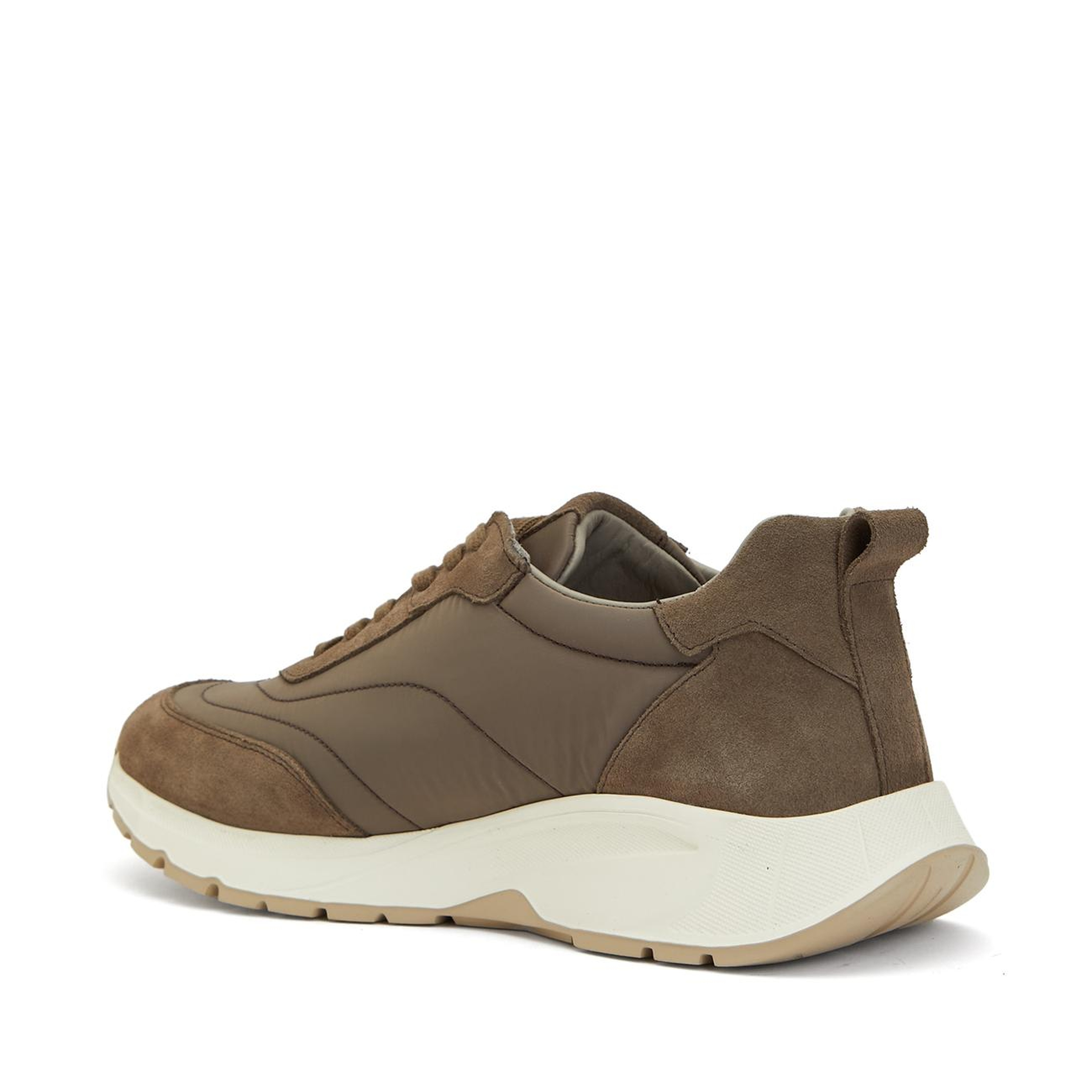 Divarese Erkek Vizon Deri Sneaker