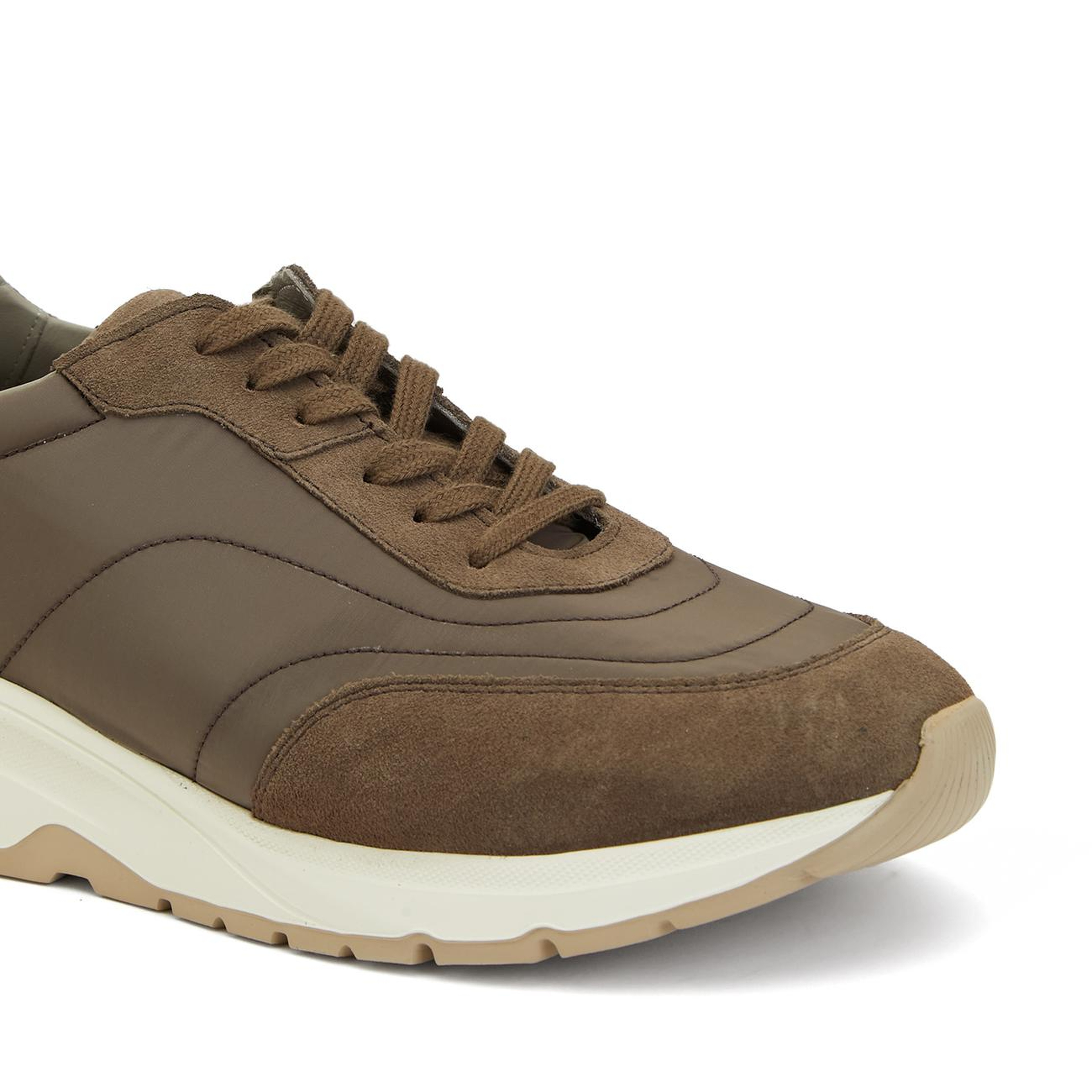 Divarese Erkek Vizon Deri Sneaker