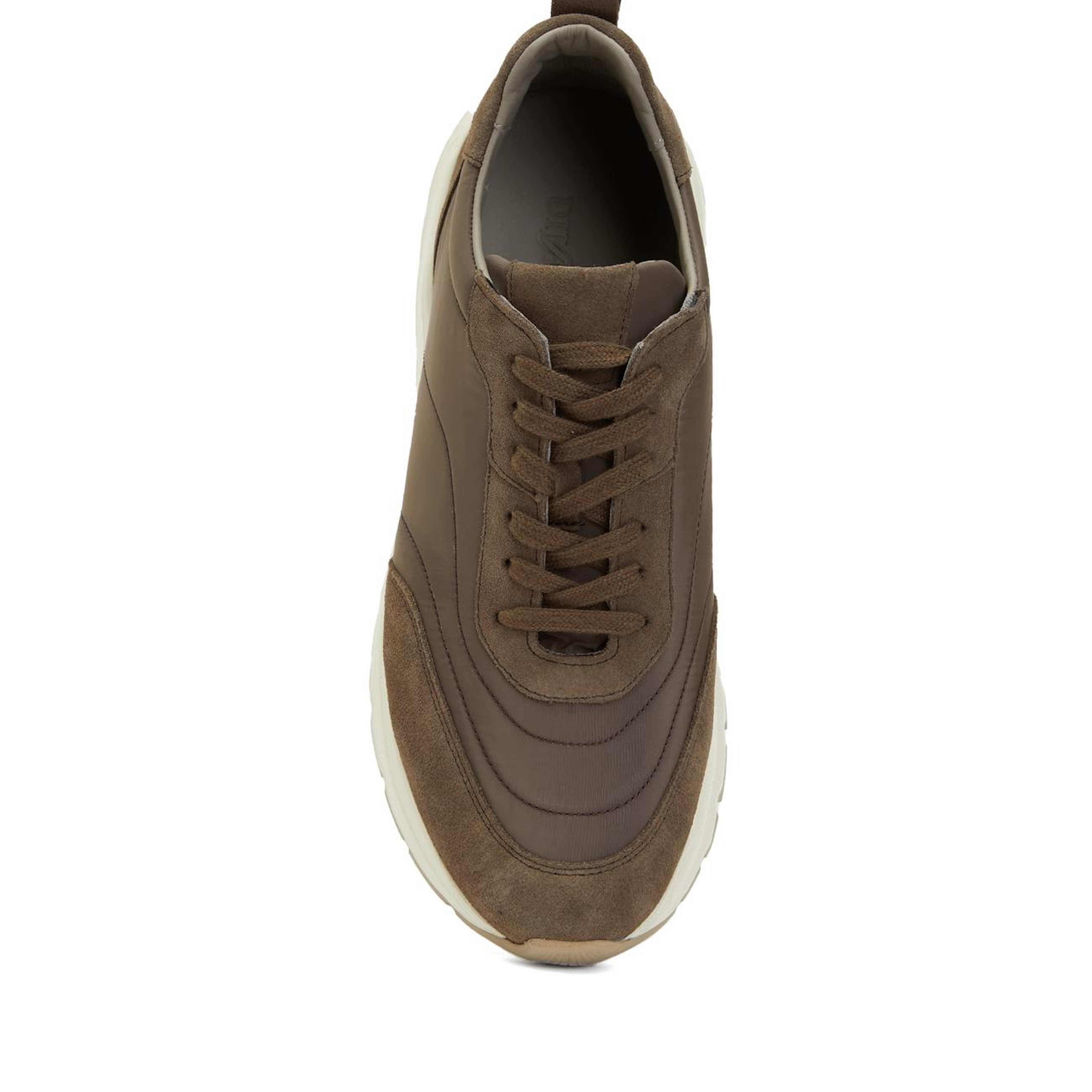 Divarese Erkek Vizon Deri Sneaker