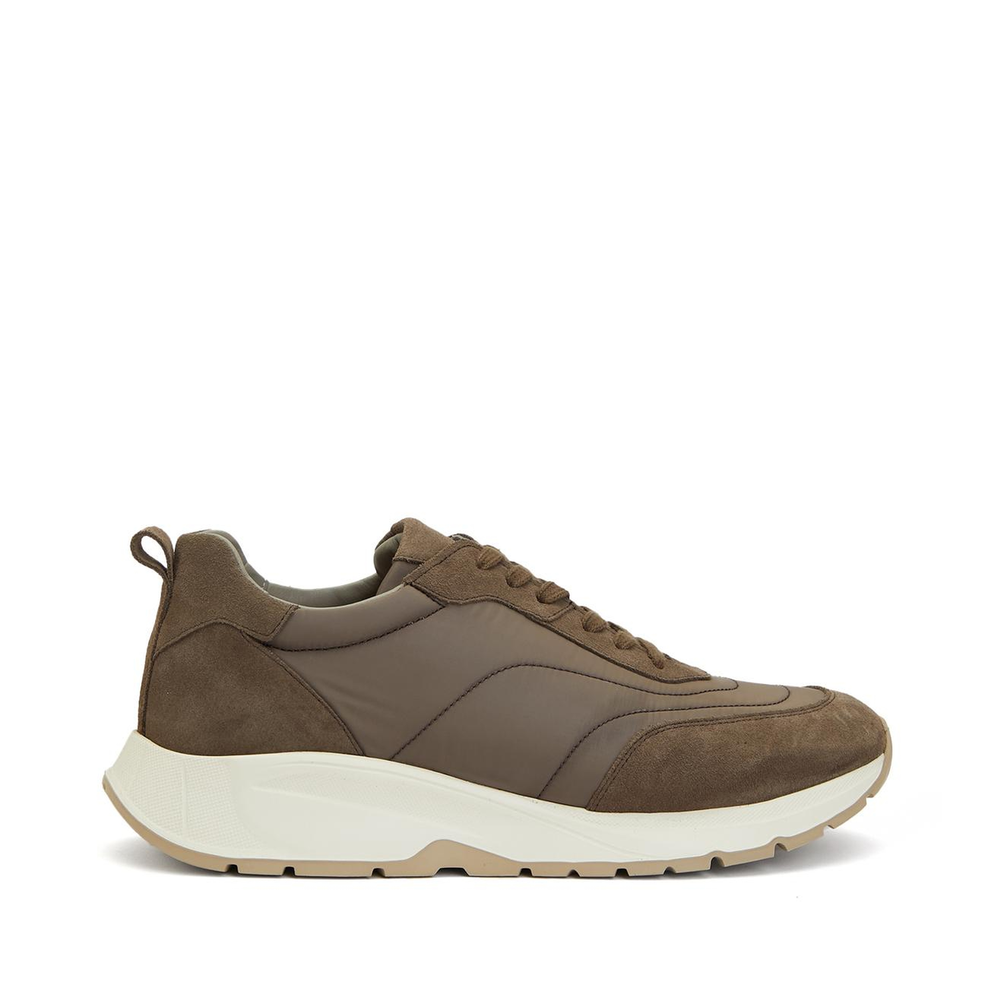 Divarese Erkek Vizon Deri Sneaker