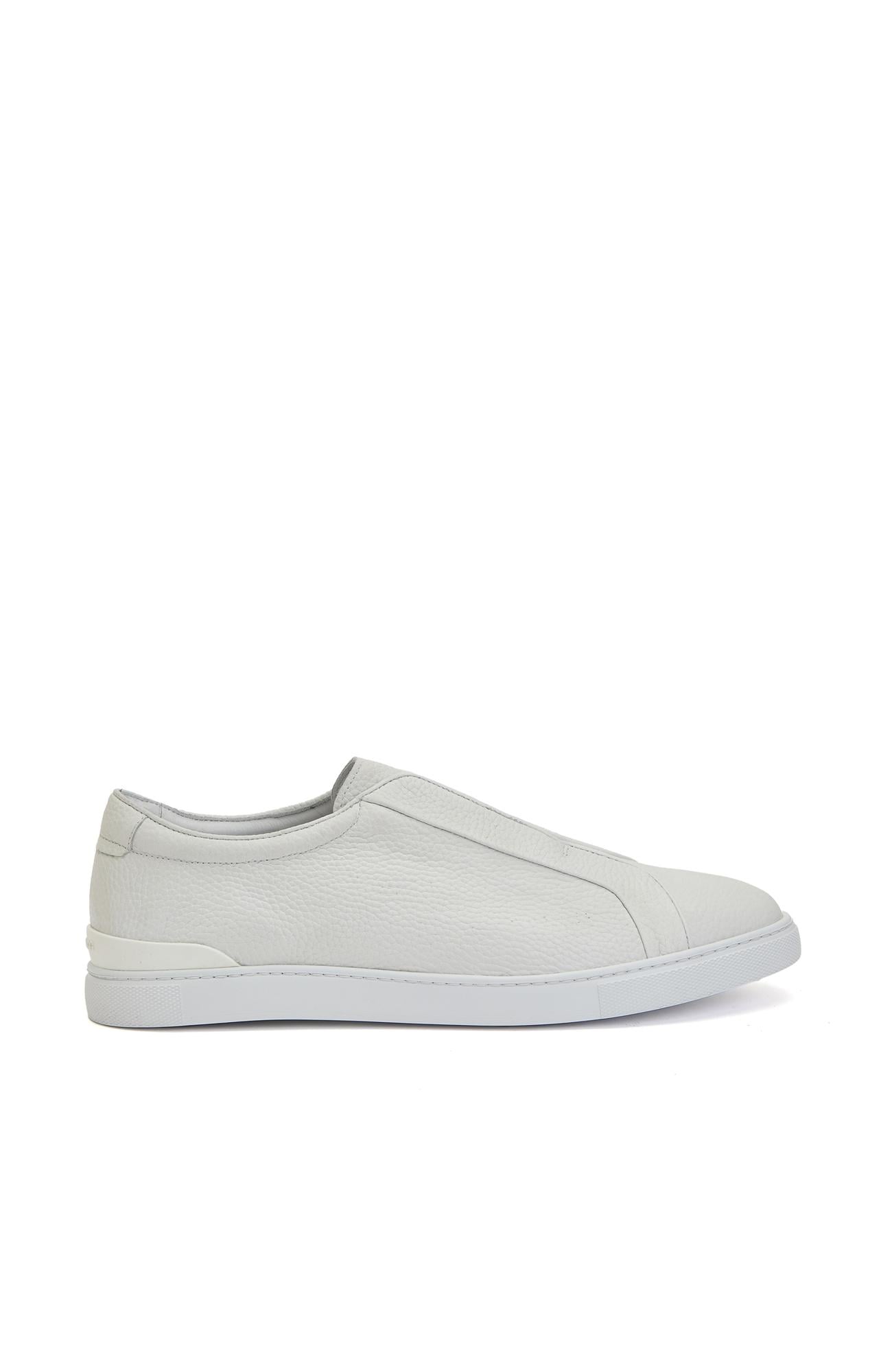 George Hogg Erkek Beyaz Günlük Rahat Deri Sneaker