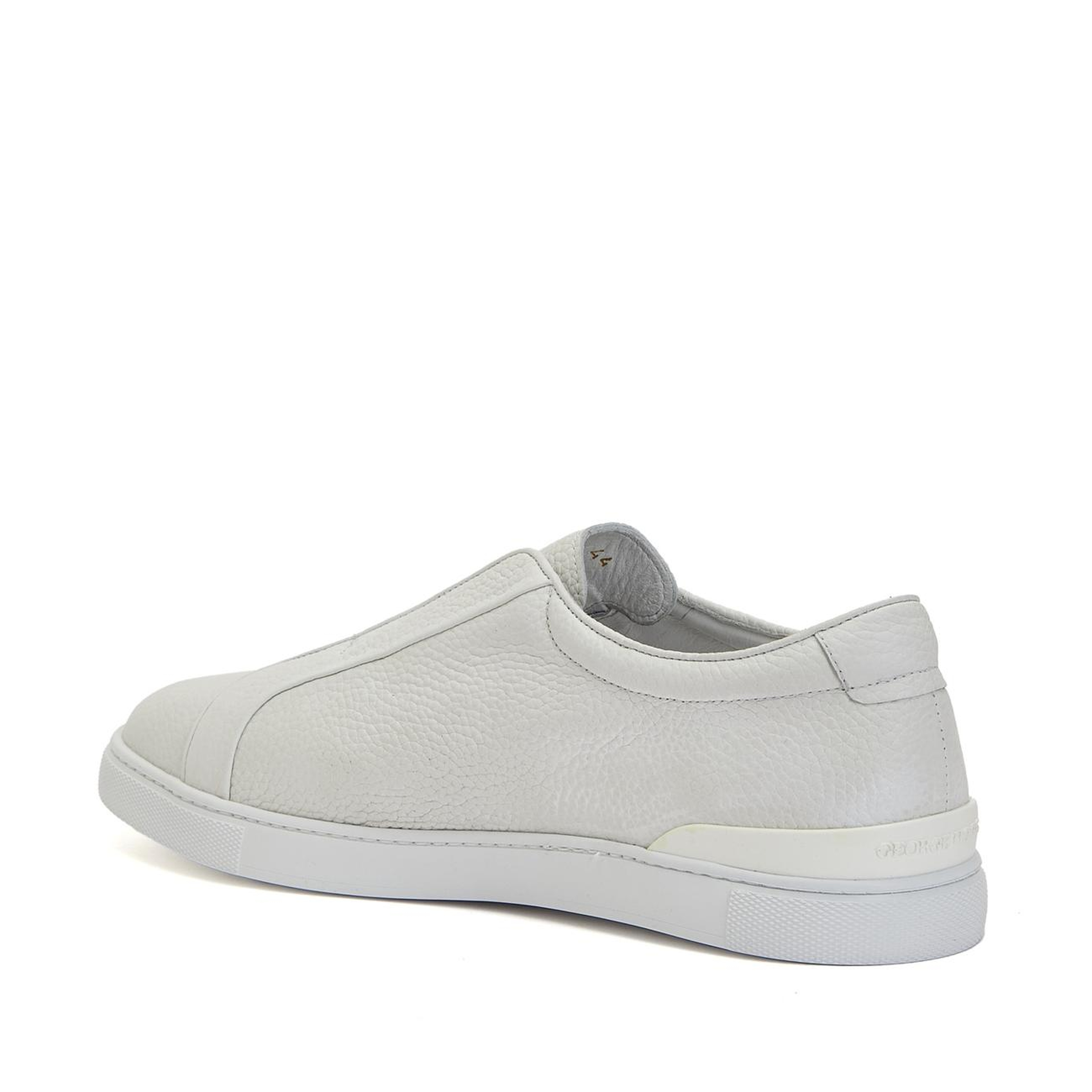 George Hogg Erkek Beyaz Günlük Rahat Deri Sneaker
