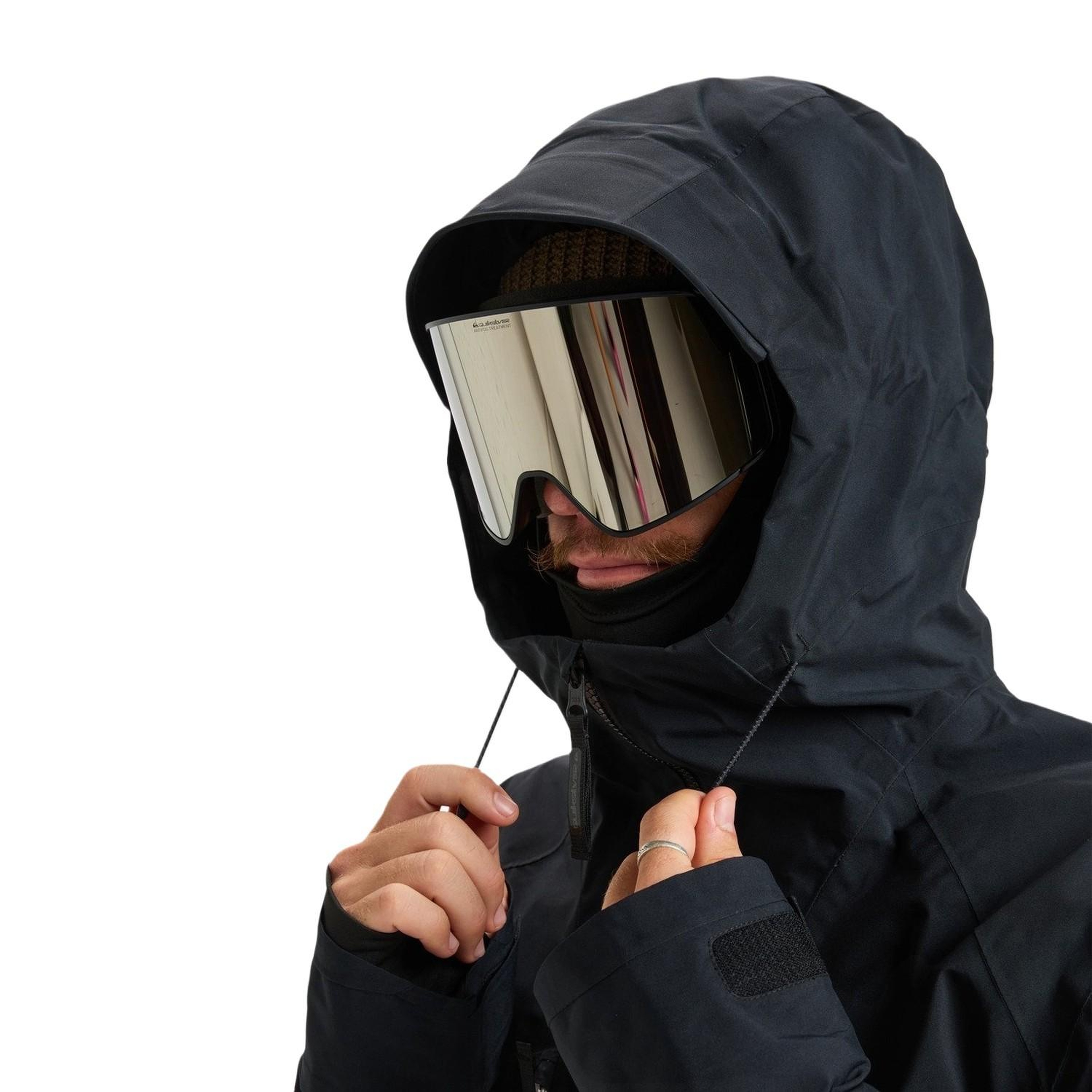 Quiksilver Pro Path Gore-Tex Erkek Siyah Snowboard Ceketi