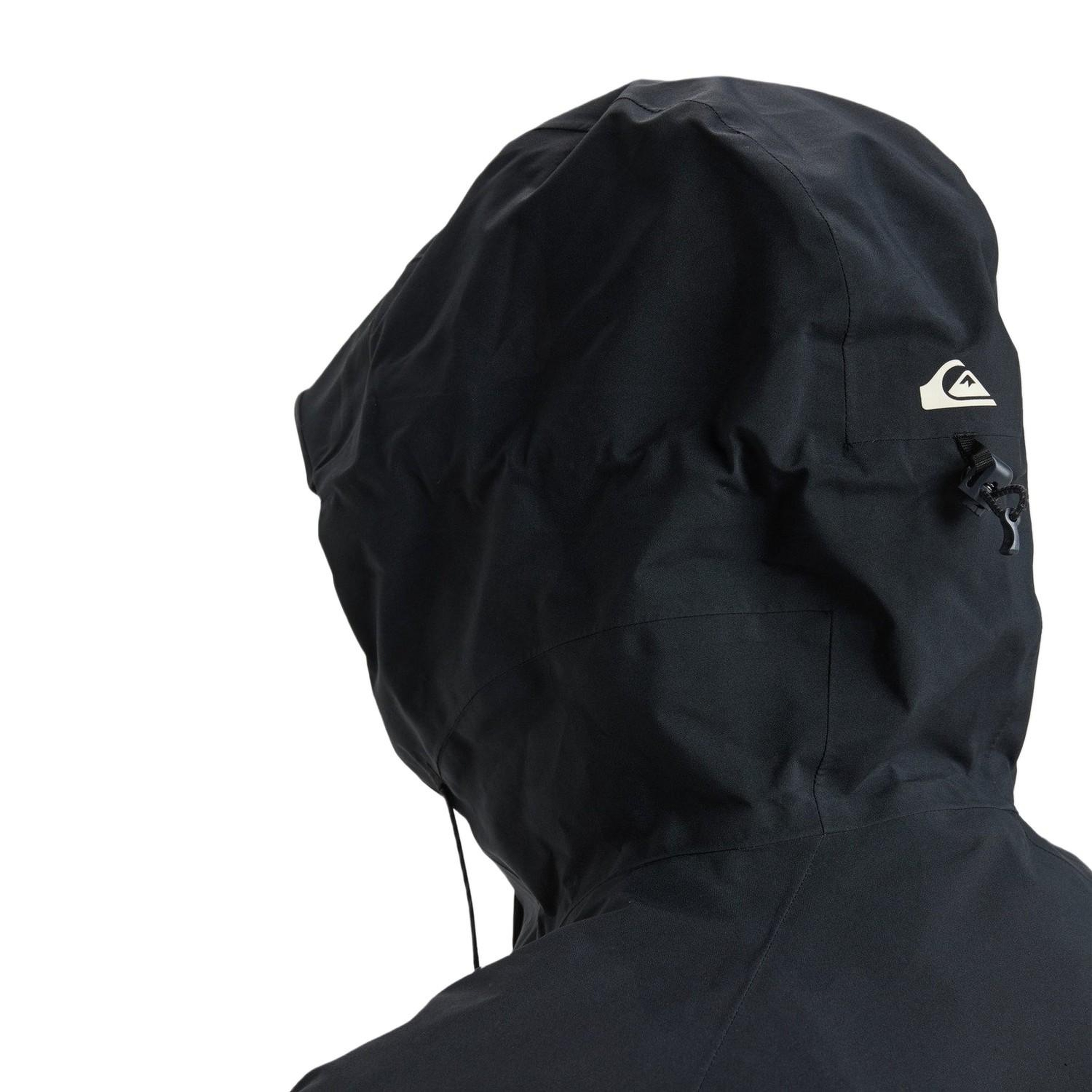 Quiksilver Pro Path Gore-Tex Erkek Siyah Snowboard Ceketi