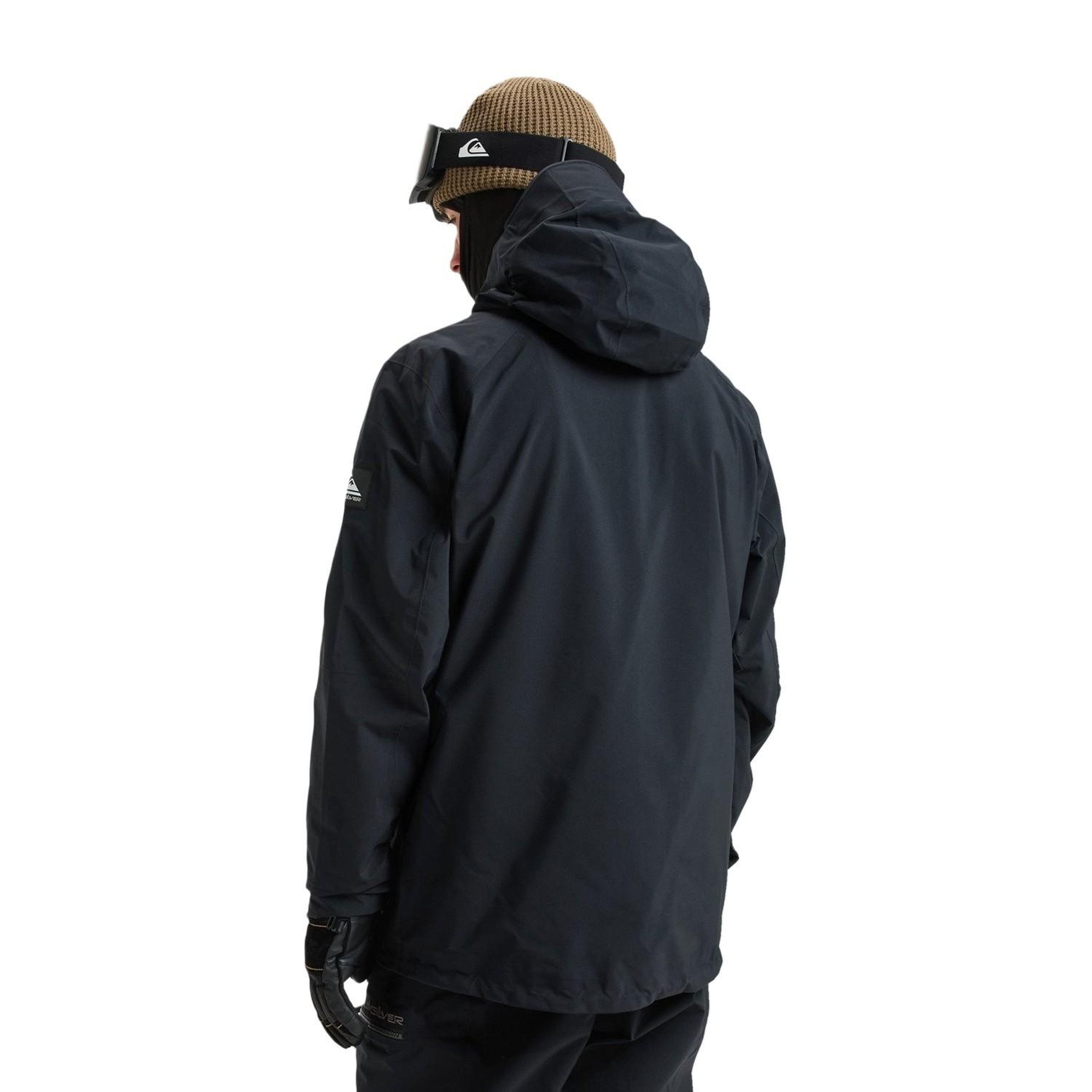 Quiksilver Pro Path Gore-Tex Erkek Siyah Snowboard Ceketi