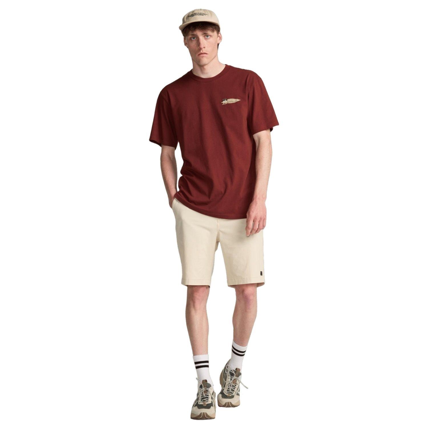 Billabong Runner Up Erkek Kırmızı Tişört
