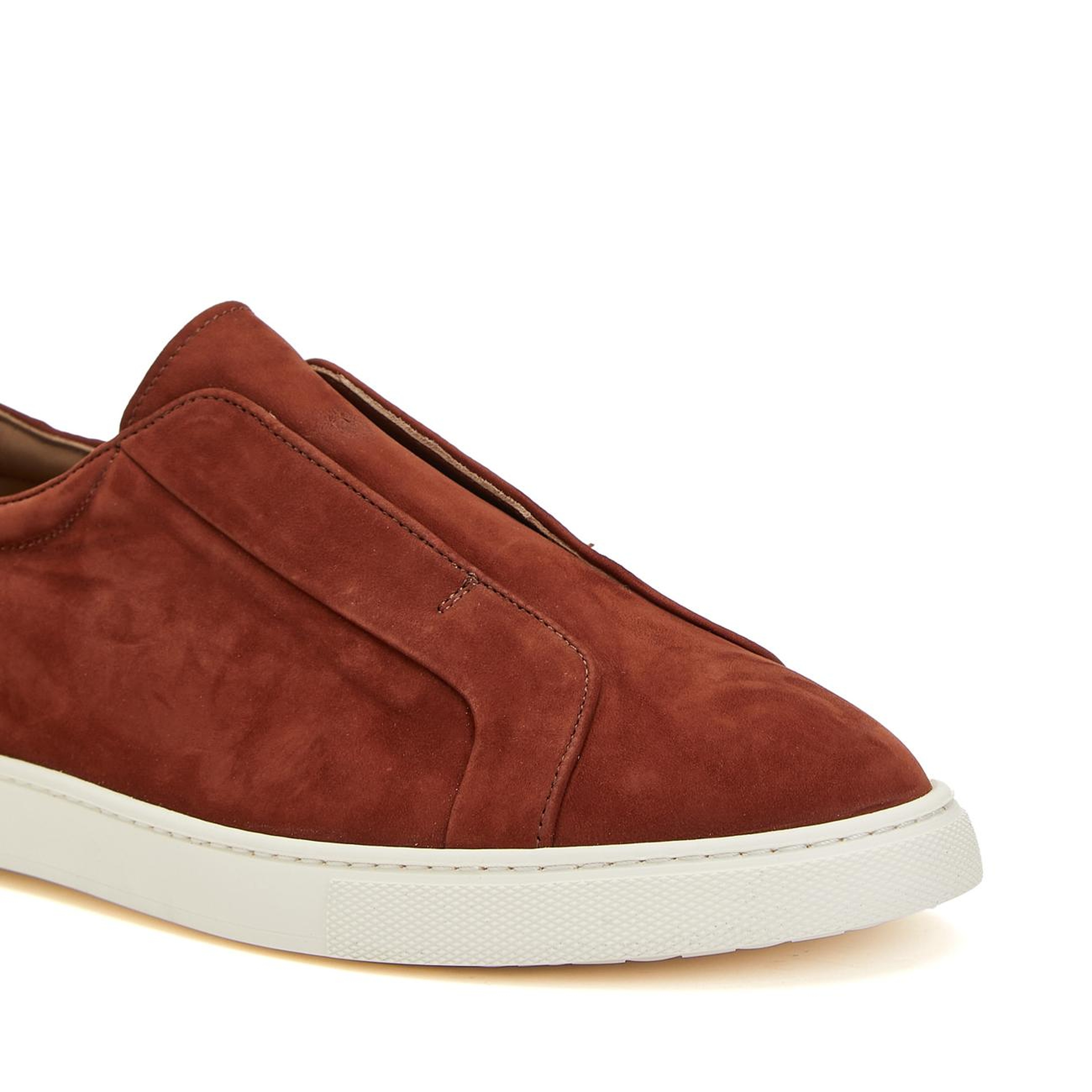 George Hogg Erkek Kiremit Günlük Deri Sneaker
