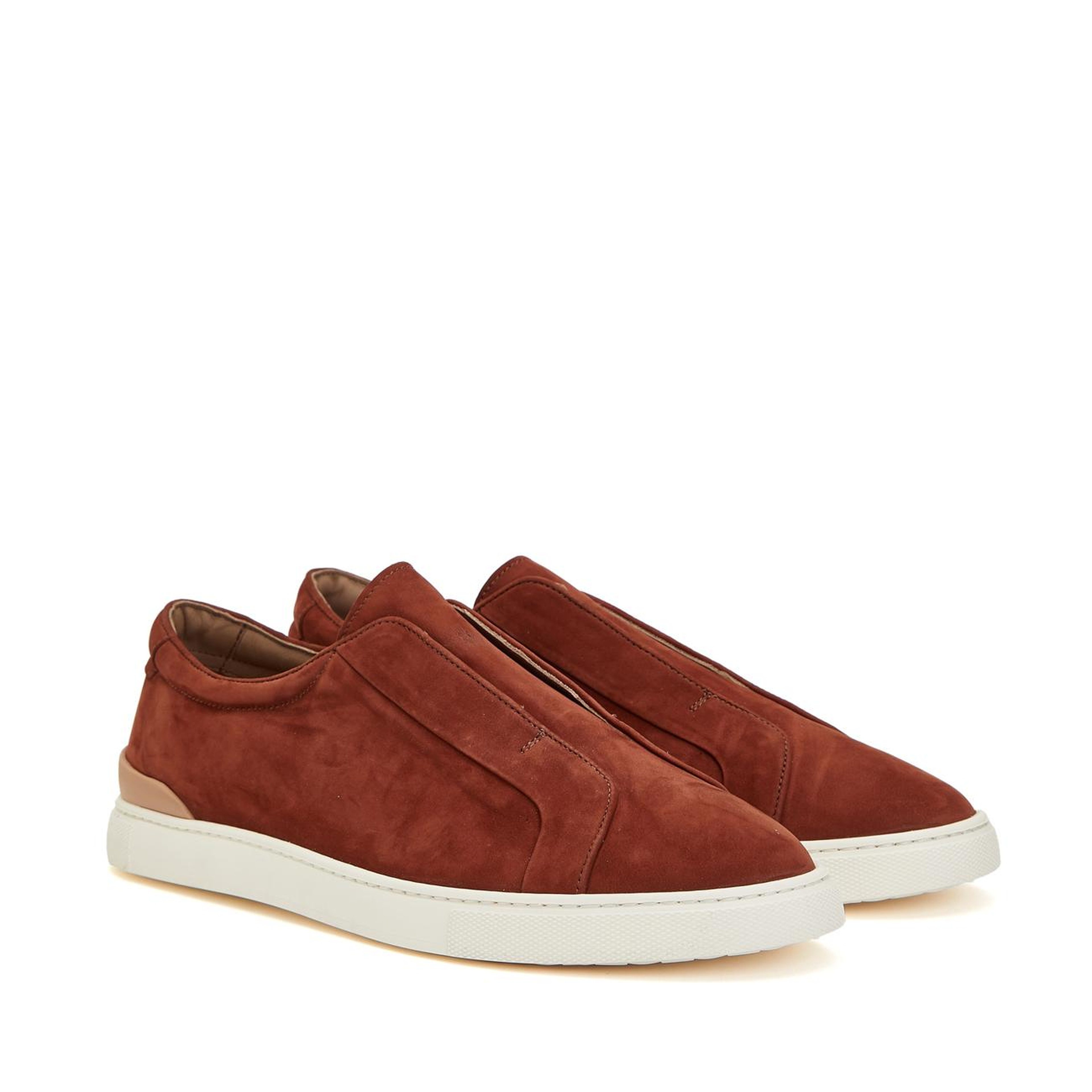 George Hogg Erkek Kiremit Günlük Deri Sneaker