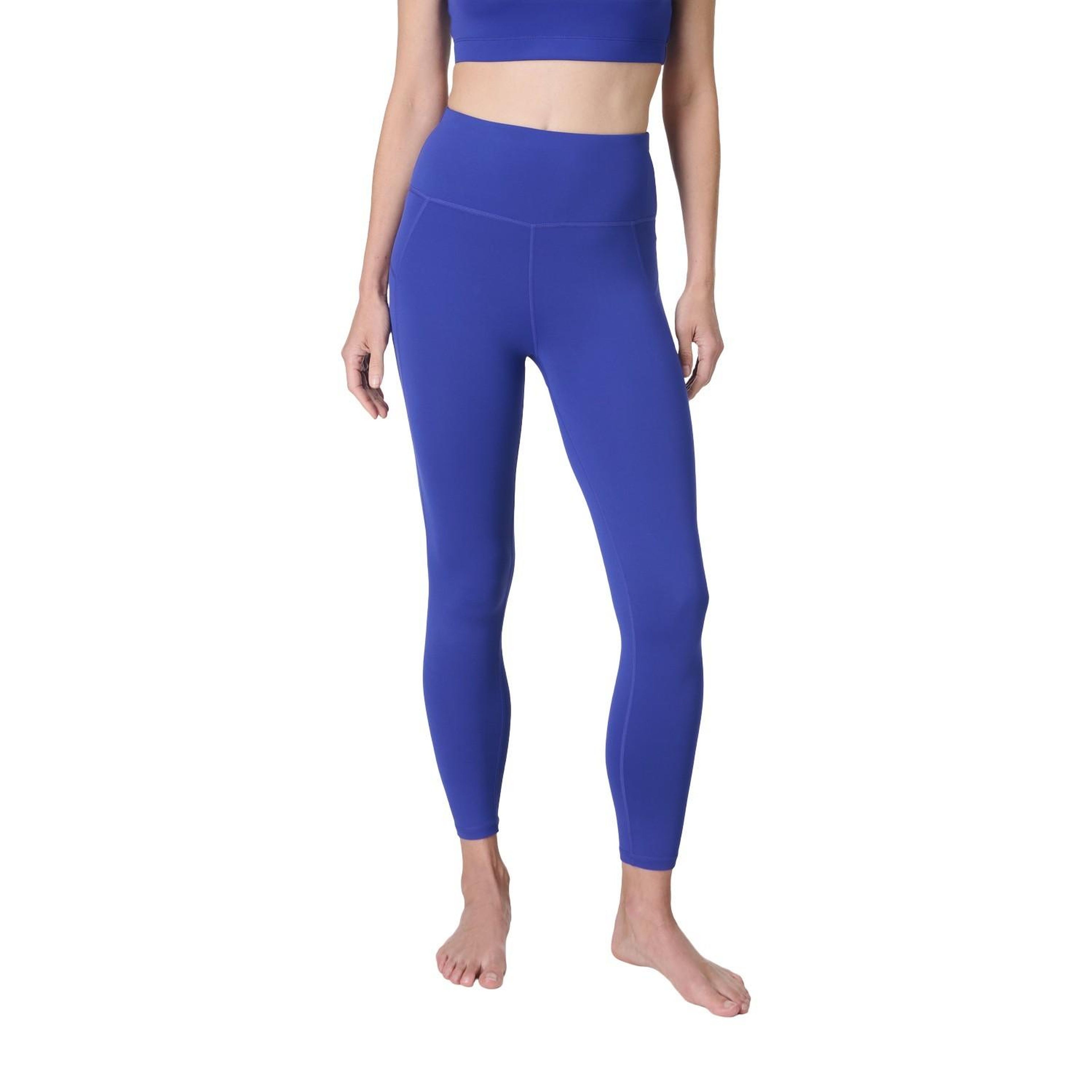 Sweaty Betty All Day 78 Leggings Kadın Mavi Tayt