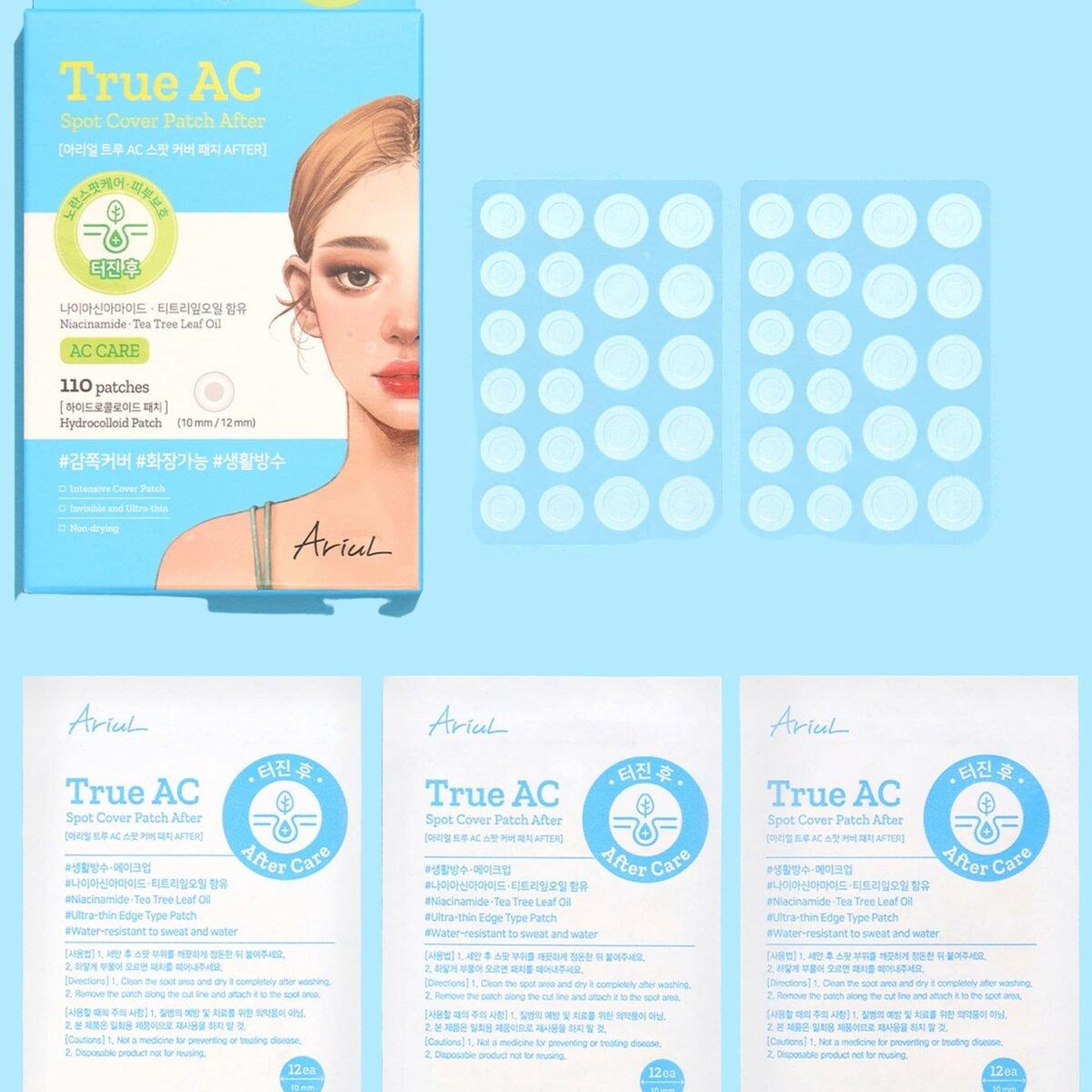 Ariul True AC Spot Cover Patch After - Akne Sonrası İz Karşıtı Sivilce Bandı