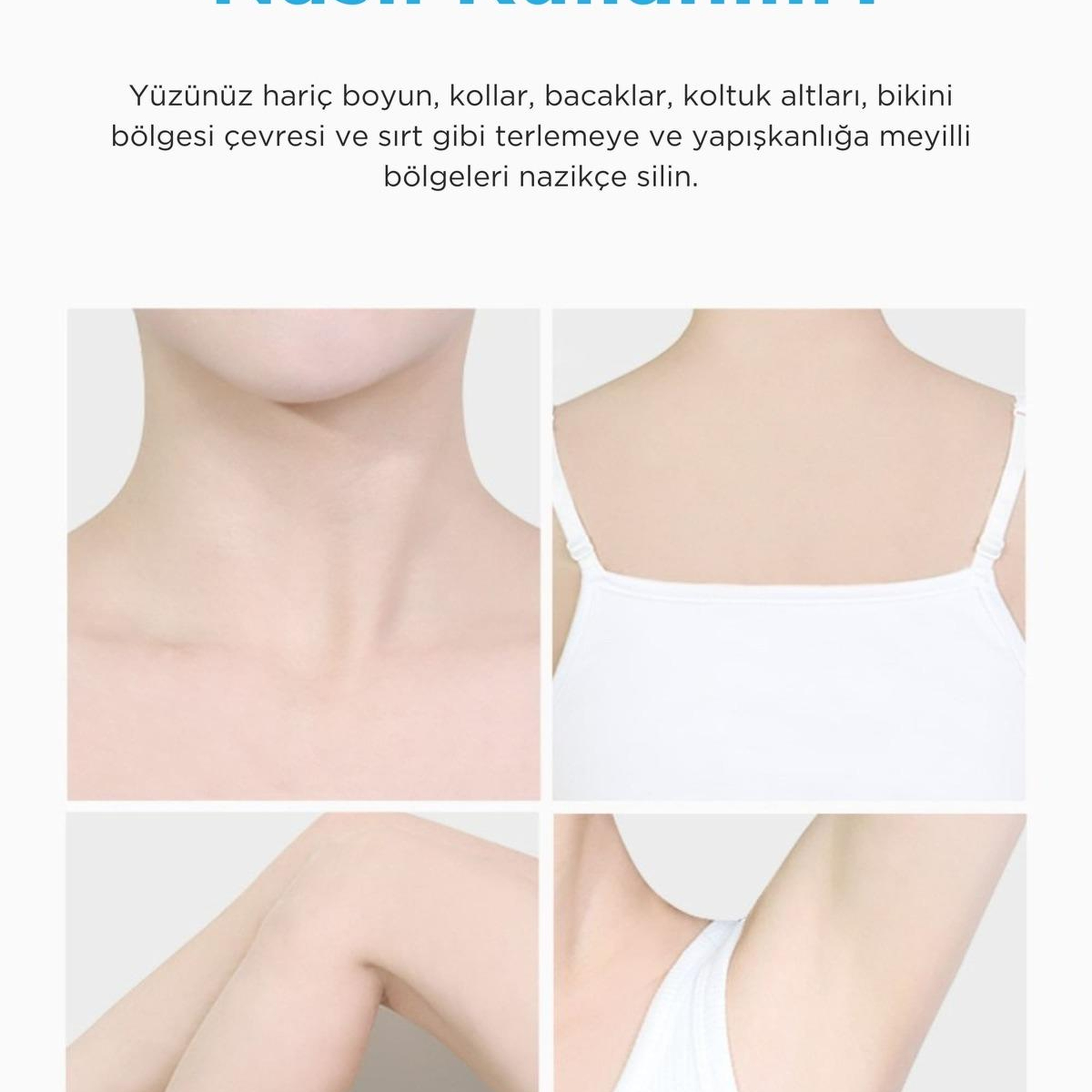 Ariul Smooth & Pure Cotton Cooling Deo Tissue (20 pcs) - Cilt Serinletici, Koku Önleyen & Multi Fonksiyonel Vegan Deodorant Mendil