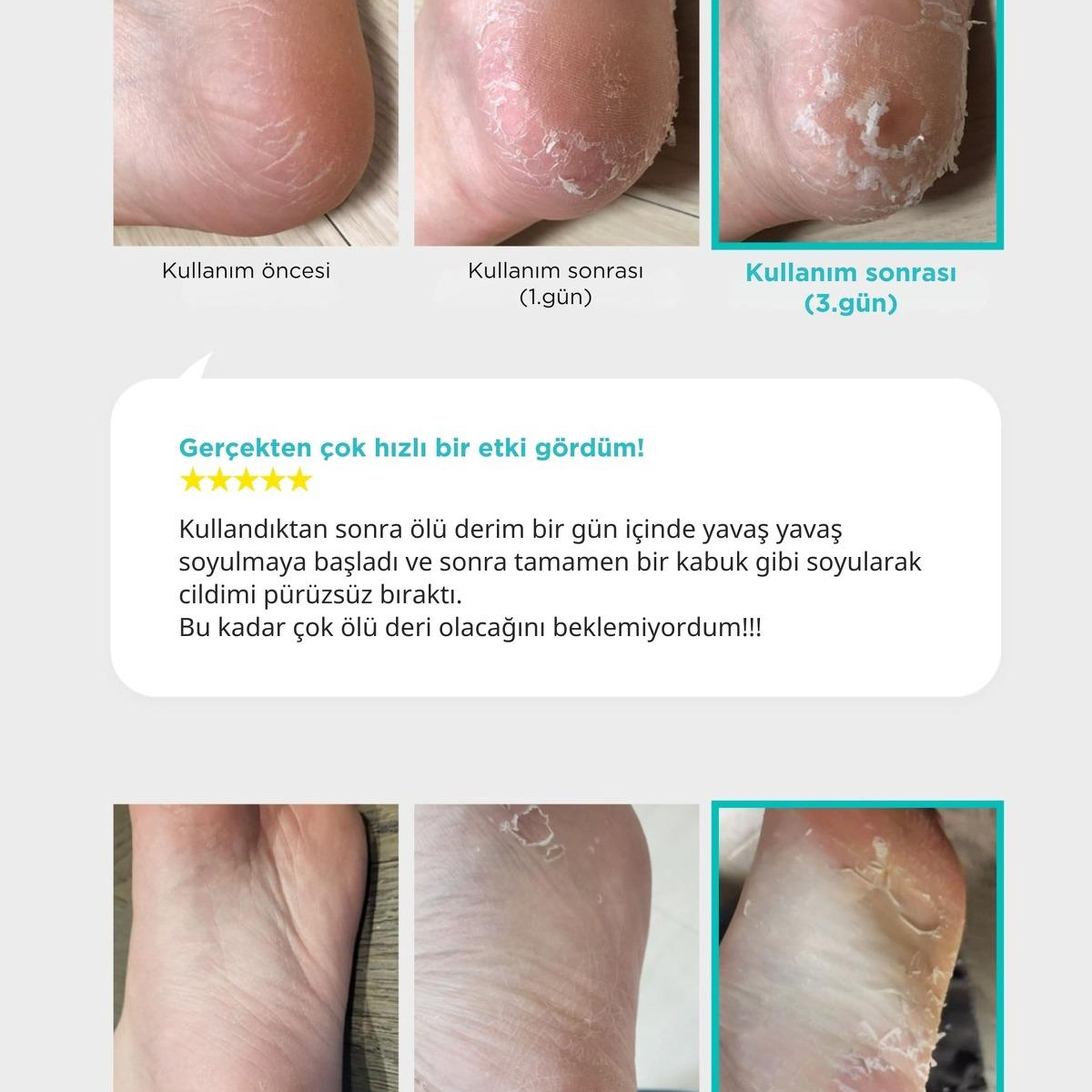 Ariul Smooth & Pure Foot Peeling Mask Sheet 2 Pairs - Çorap Tipi Yenileyici Ayak Peeling Maskesi 2 Çift (4 Adet)