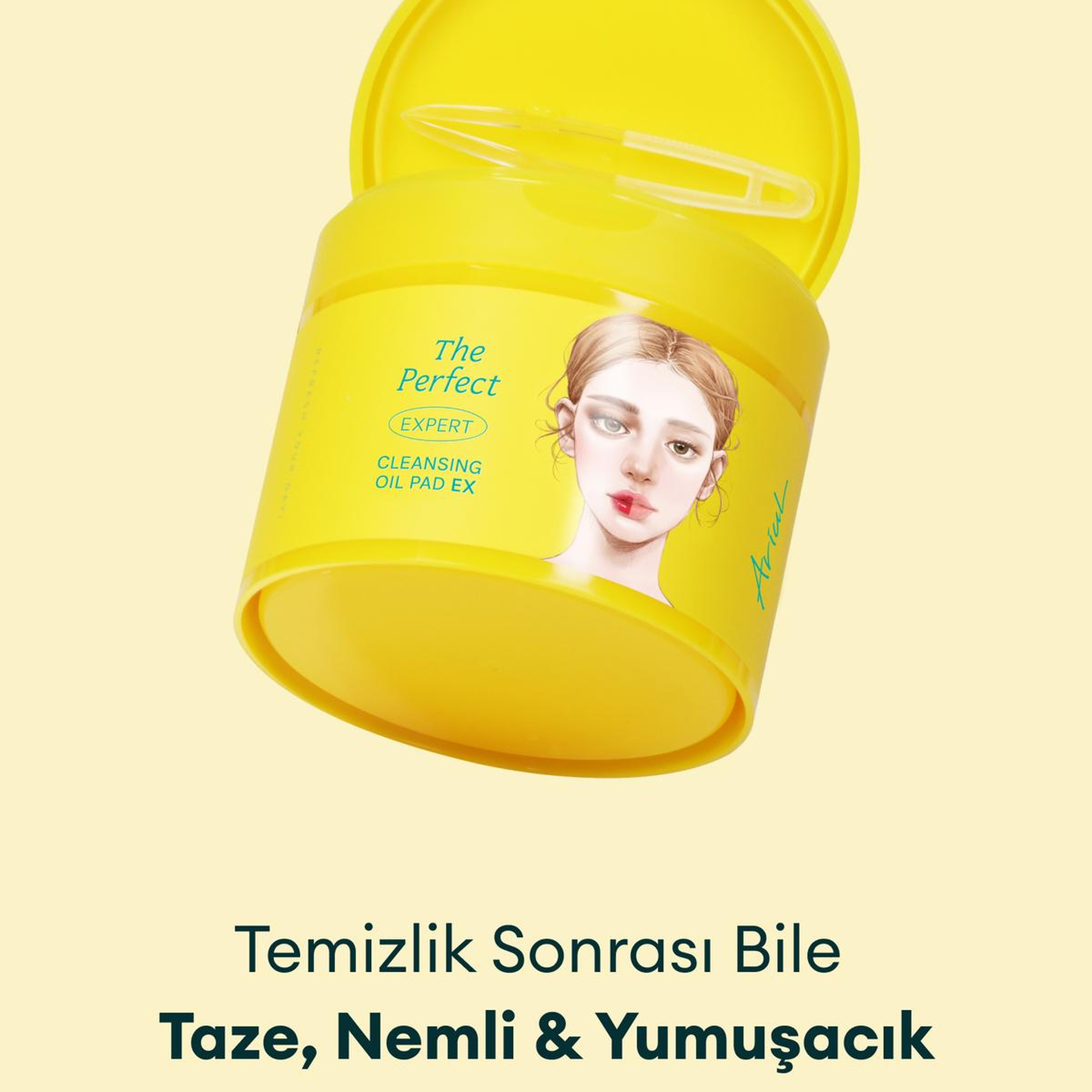 Ariul The Perfect Cleansing Oil Pad EX 60 sheets - Yağ Bazlı Vegan Derinlemesine Cilt Temizleme Pedi