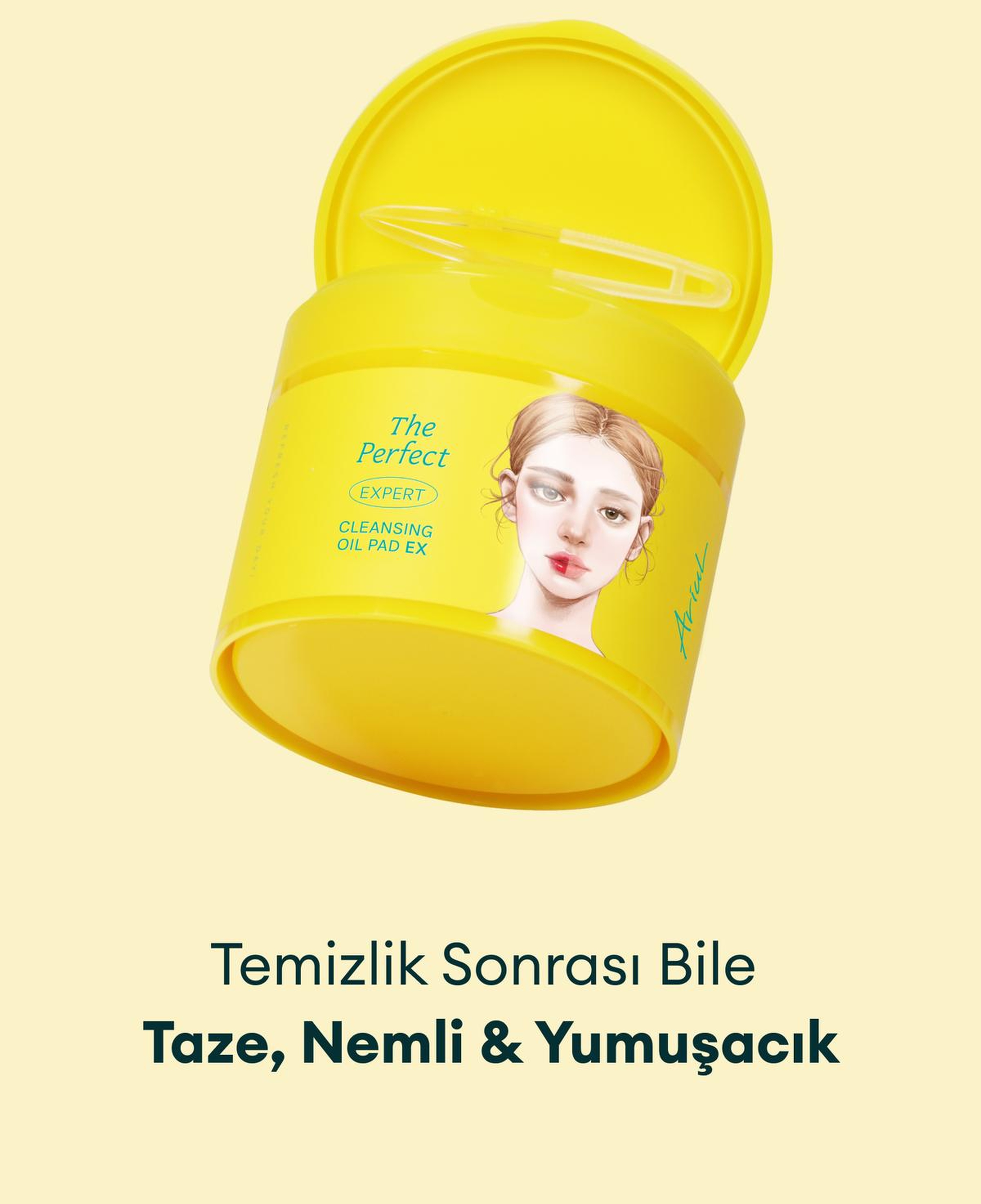 Ariul The Perfect Cleansing Oil Pad EX 60 sheets - Yağ Bazlı Vegan Derinlemesine Cilt Temizleme Pedi