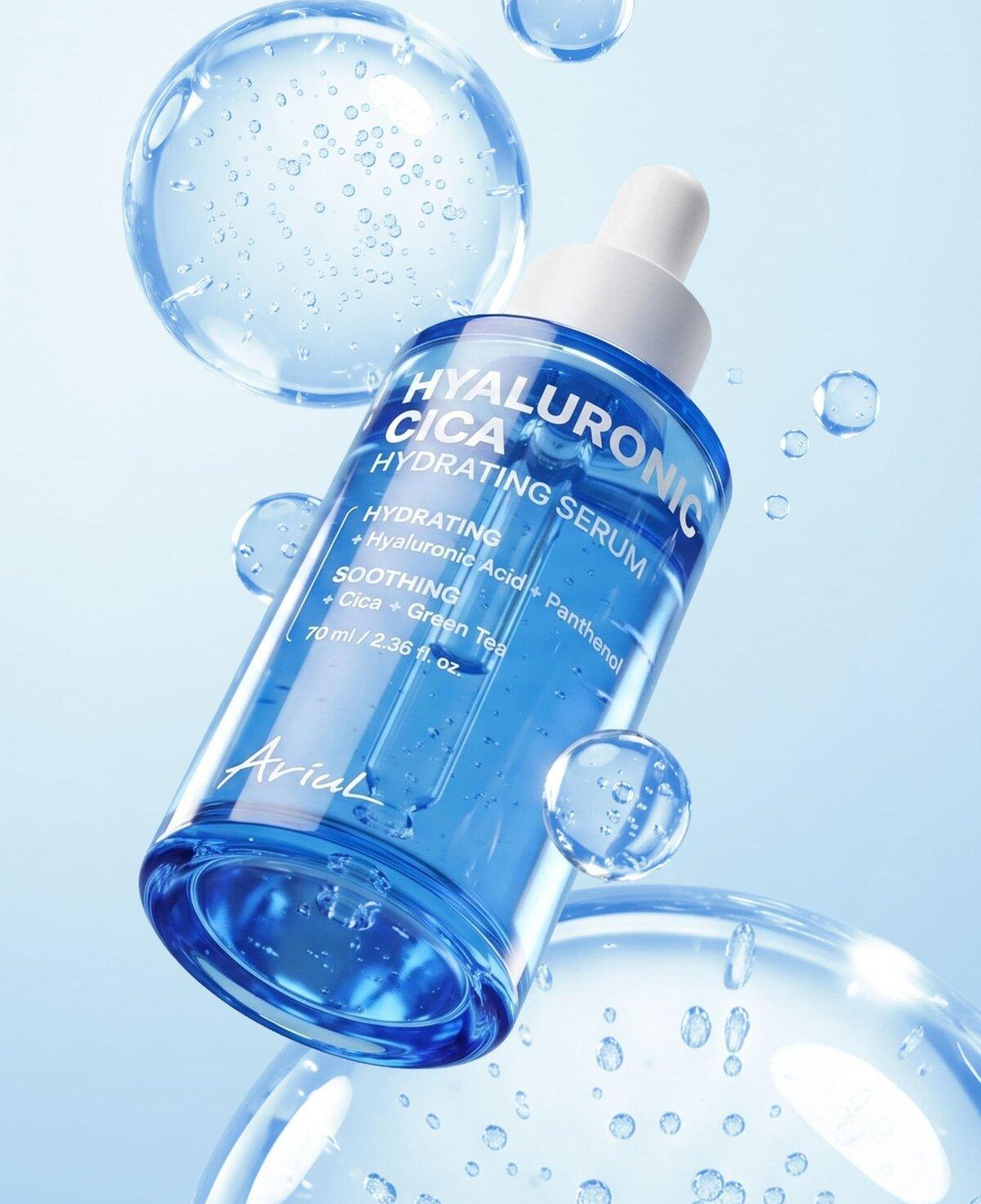 Ariul Hyaluronic Cica Hydrating Serum - Hyalüronik Asit & Cica Yoğun Nemlendirici ve Yatıştırıcı Serum