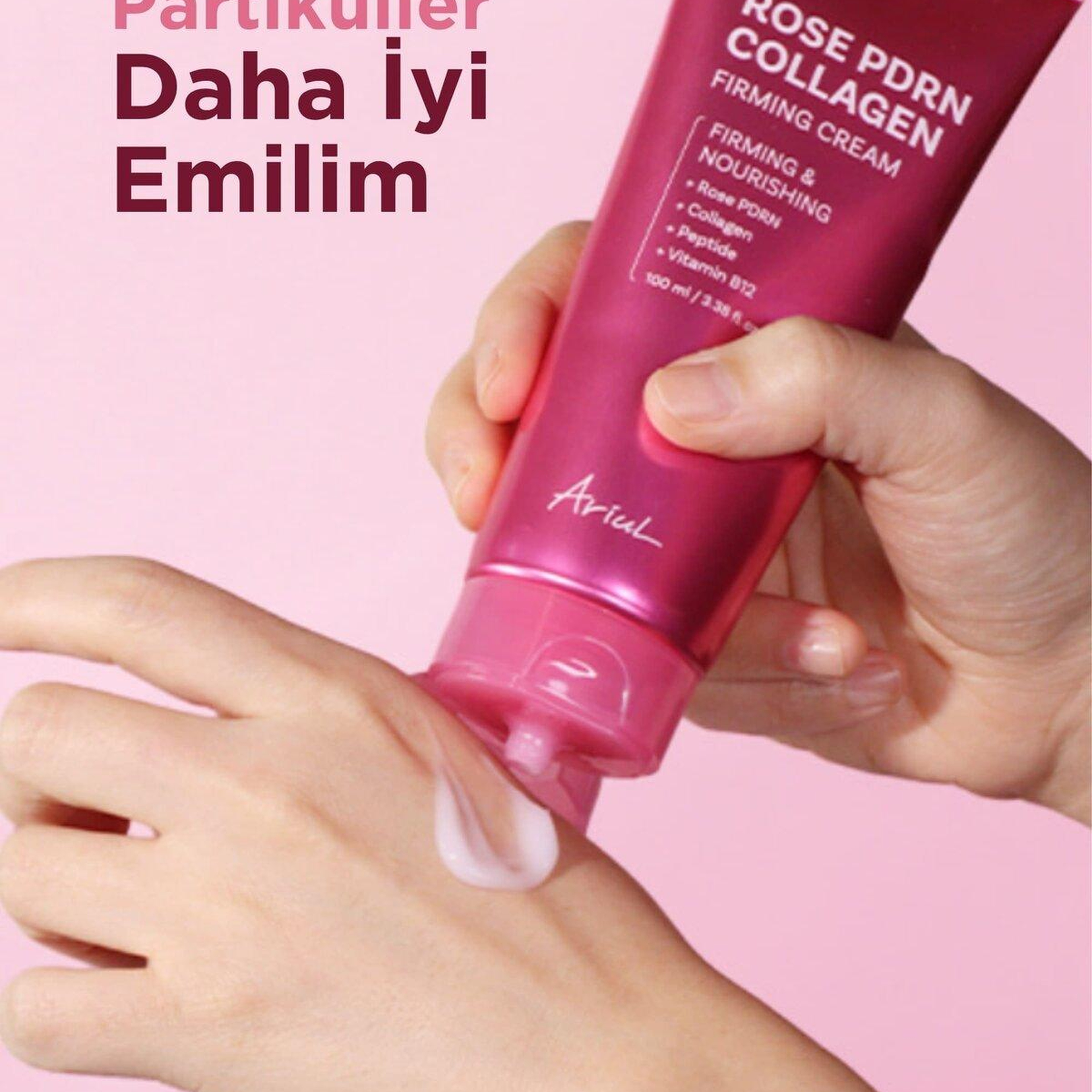 Ariul Rose PDRN Collagen Firming Cream - Gül PDRN & Kolajen Sıkılaştırıcı Yüz Kremi