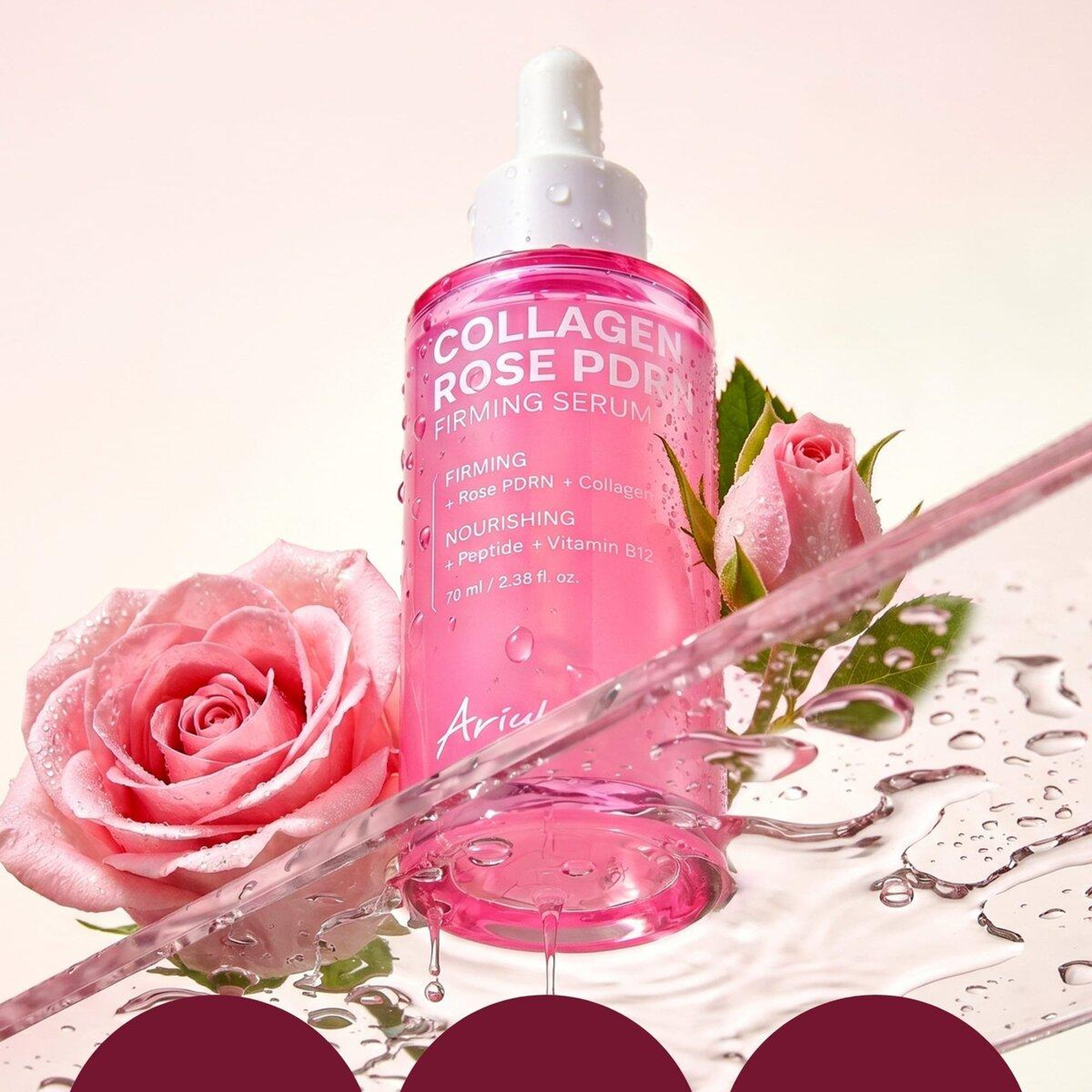 Ariul Collagen Rose PDRN Firming Serum - Gül PDRN & Kolajen Sıkılaştırıcı Serum