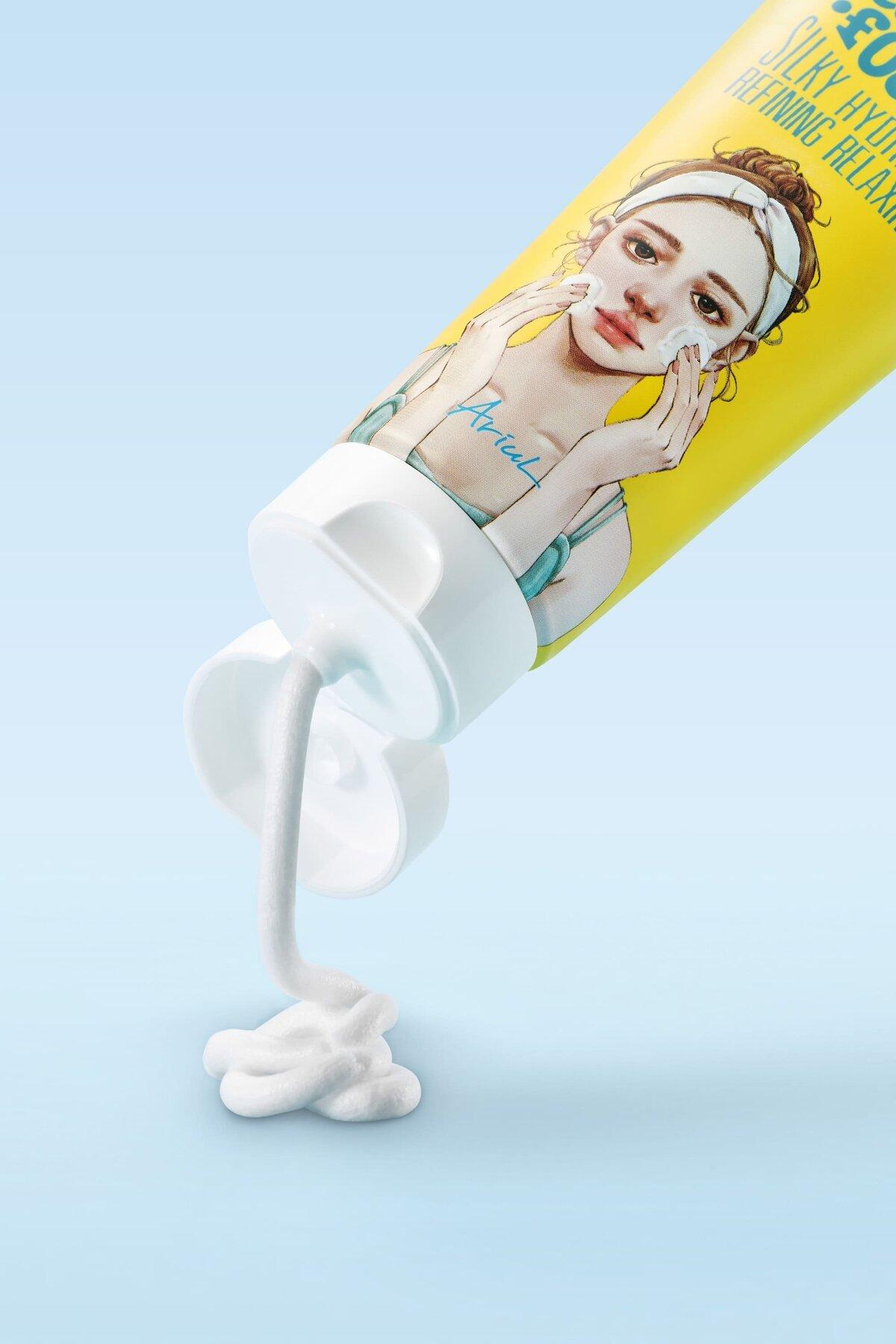 Ariul Smooth & Pure Deep Cera Cleansing Foam - Seramid İçerikli Derinlemesine Nemlendirici Yüz Temizleme Köpüğü