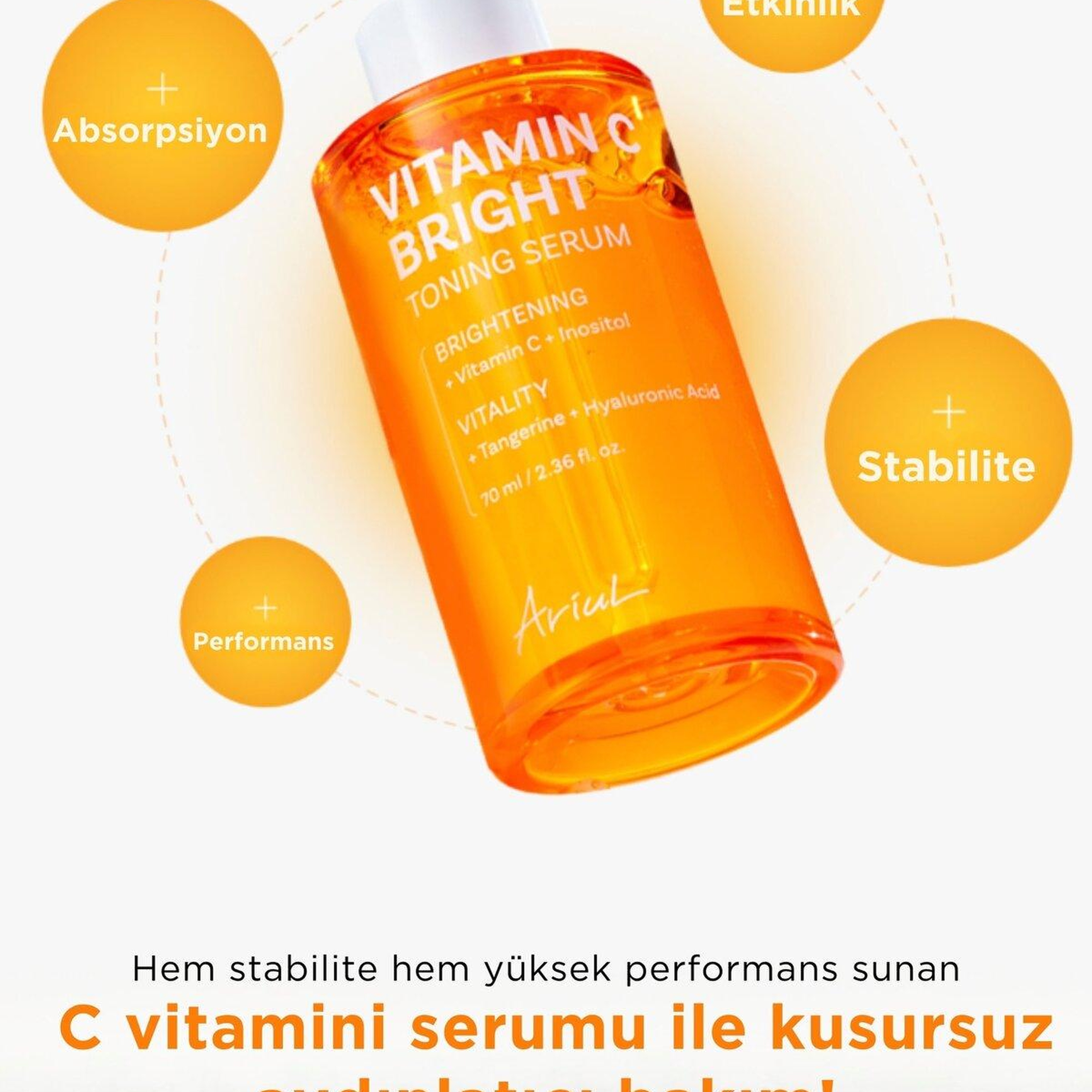Ariul Vitamin C Bright Toning Serum - C Vitaminli Leke Karşıtı Aydınlatıcı Serum