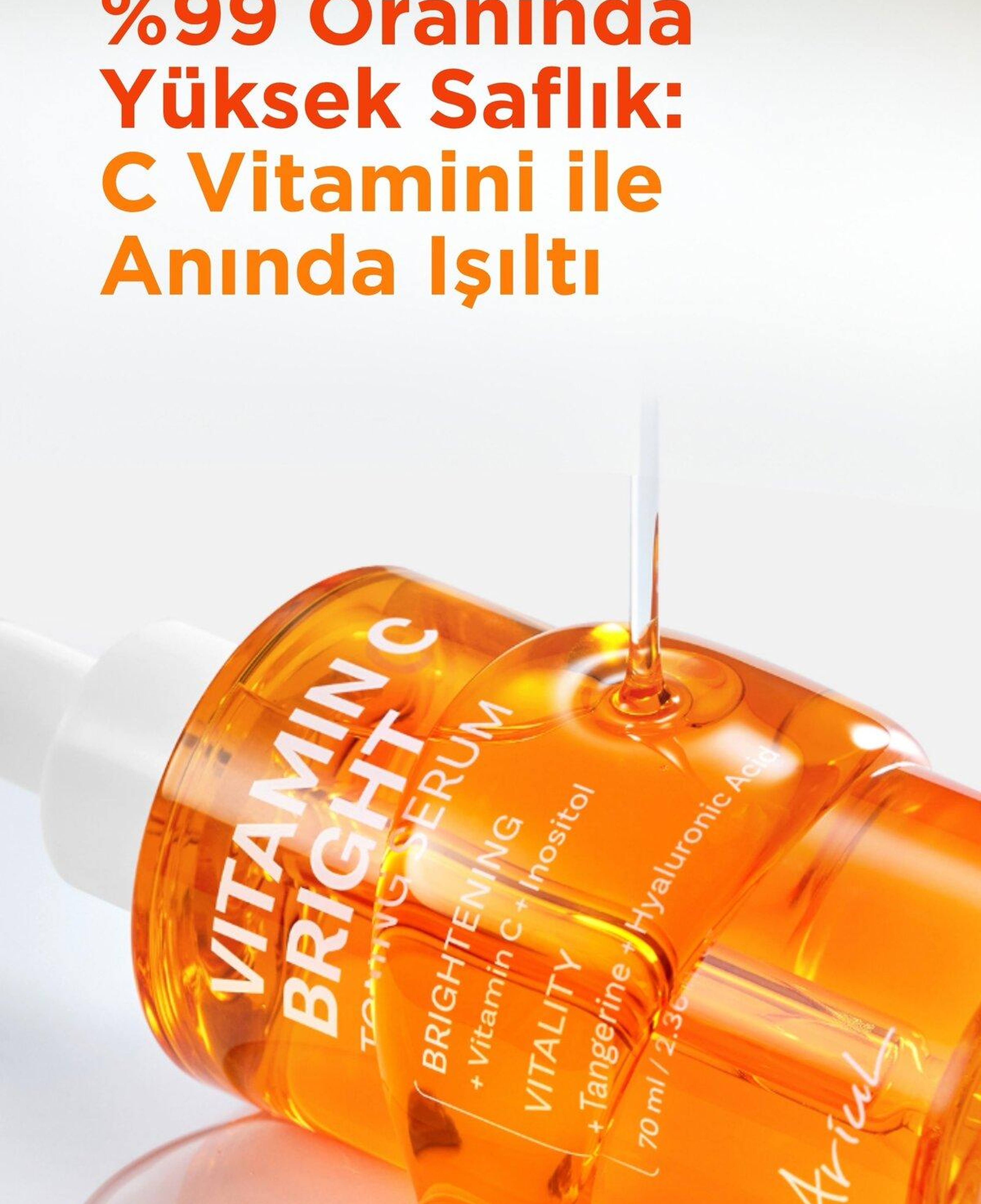 Ariul Vitamin C Bright Toning Serum - C Vitaminli Leke Karşıtı Aydınlatıcı Serum