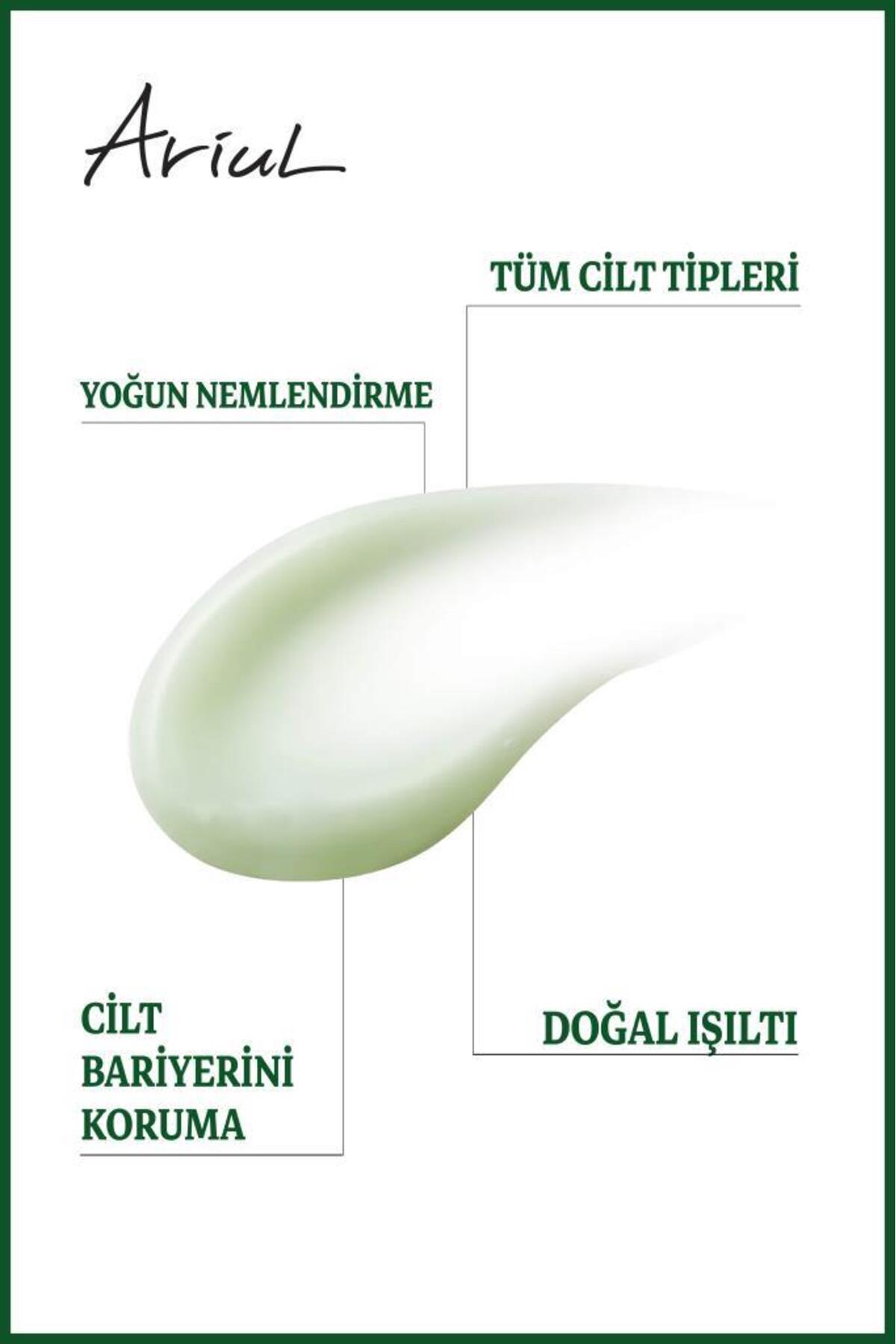 Ariul Green Vitamin C Hydrating Cream 100ml - Hydro Vitamin C ile Aydınlatıcı Vegan Nemlendirici