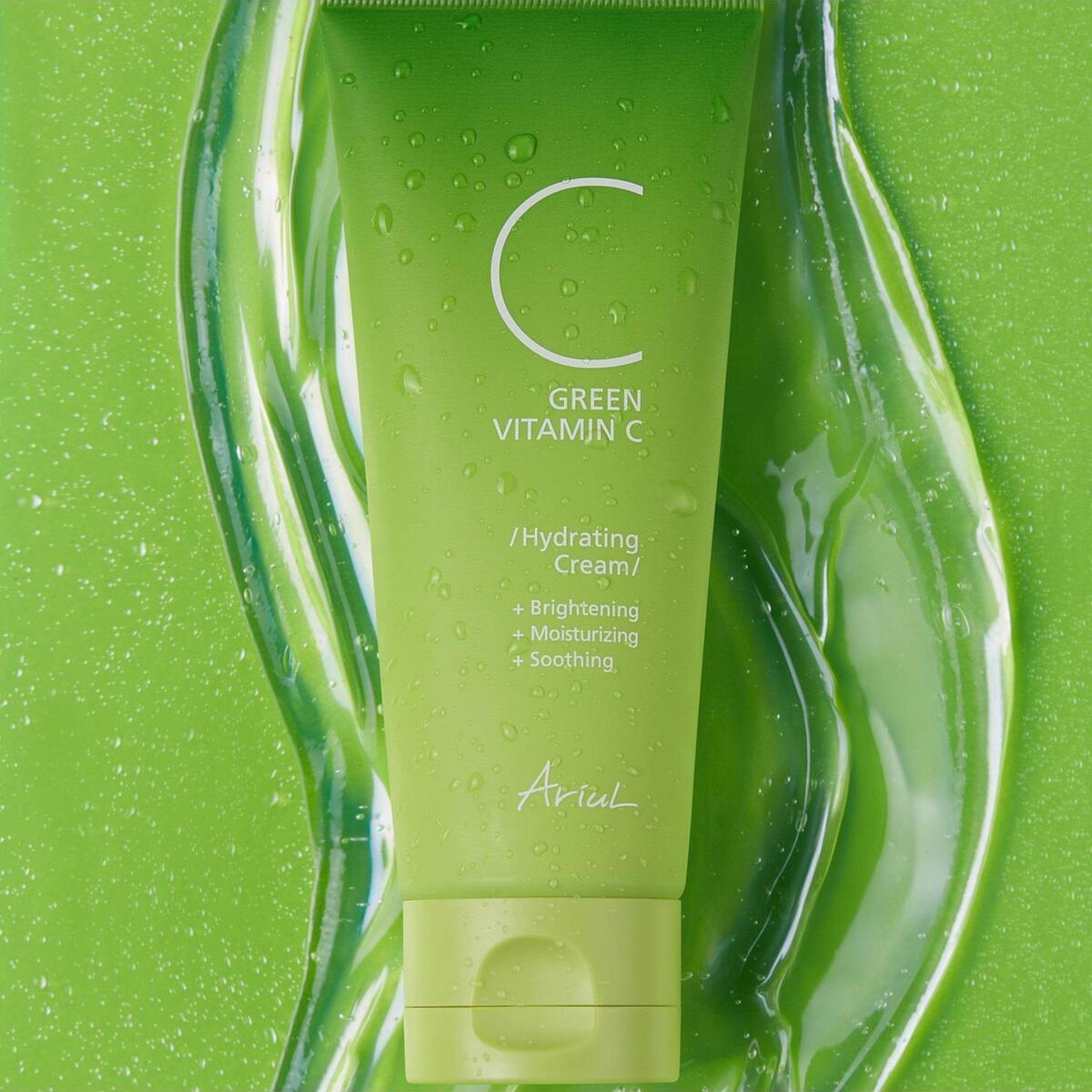 Ariul Green Vitamin C Hydrating Cream 100ml - Hydro Vitamin C ile Aydınlatıcı Vegan Nemlendirici