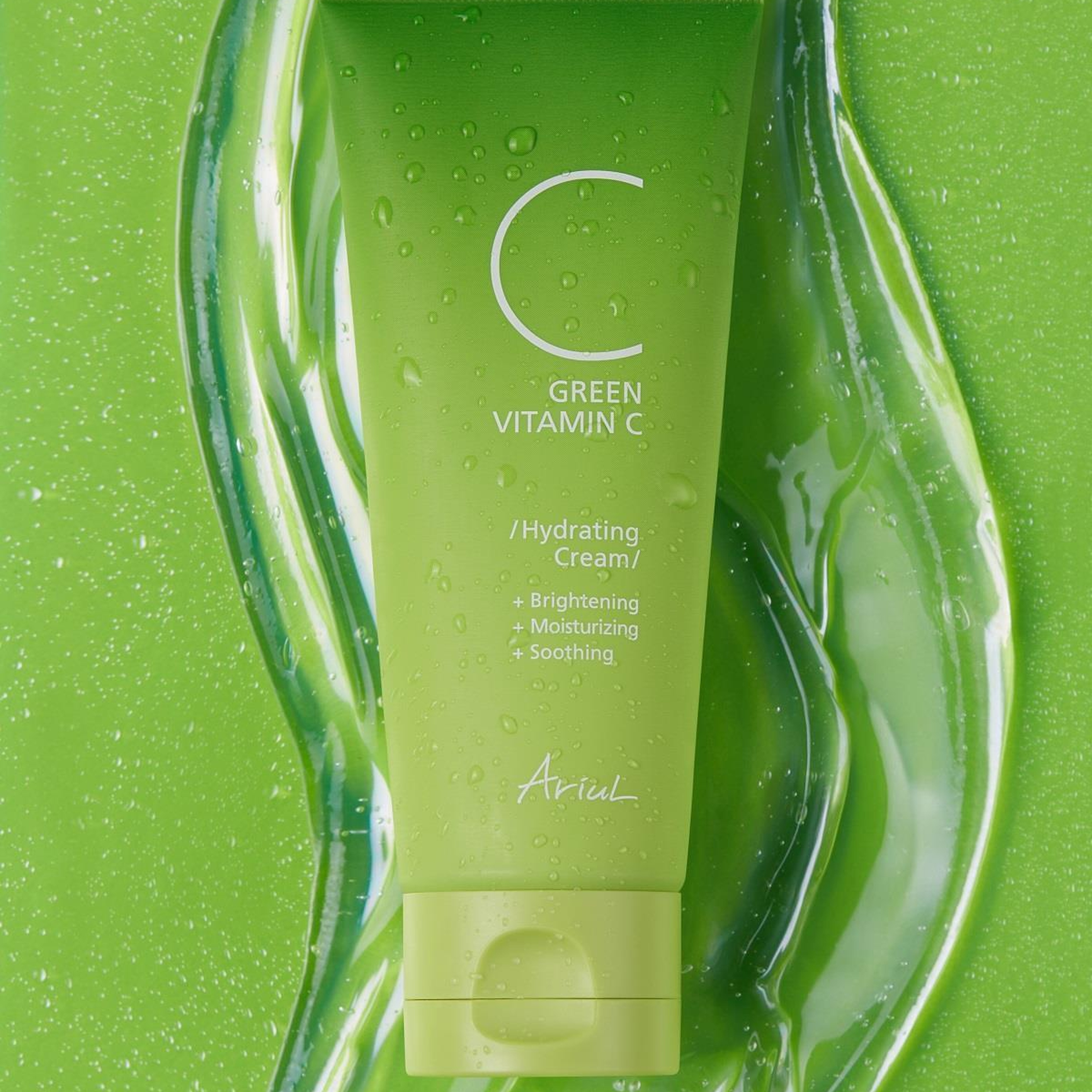 Ariul Green Vitamin C Hydrating Cream 100ml - Hydro Vitamin C ile Aydınlatıcı Vegan Nemlendirici