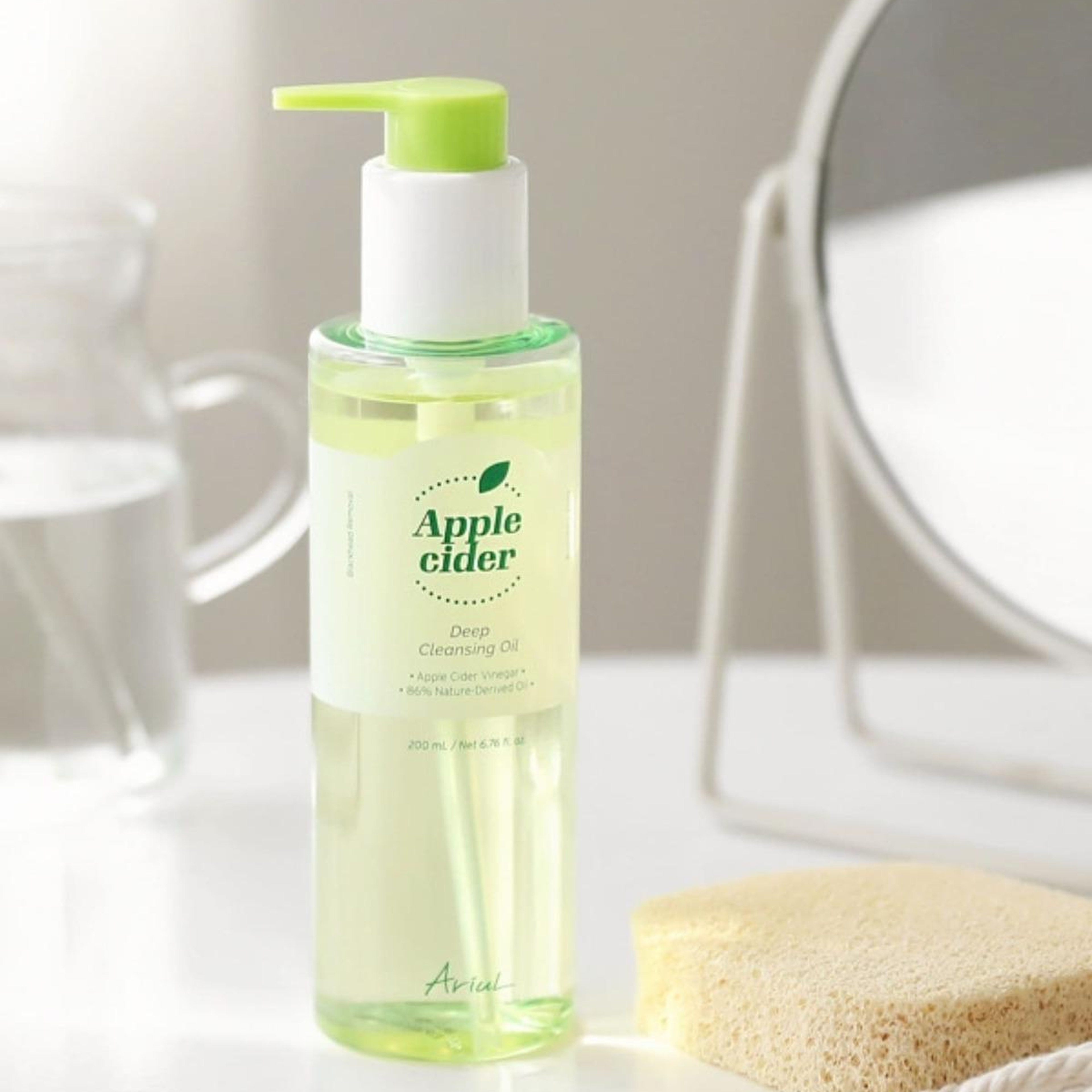 Ariul Apple Cider Deep Cleansing Oil 200ml - Elma Sirkeli Gözenek Arındırıcı Yağ Bazlı Vegan Temizleme Yağı