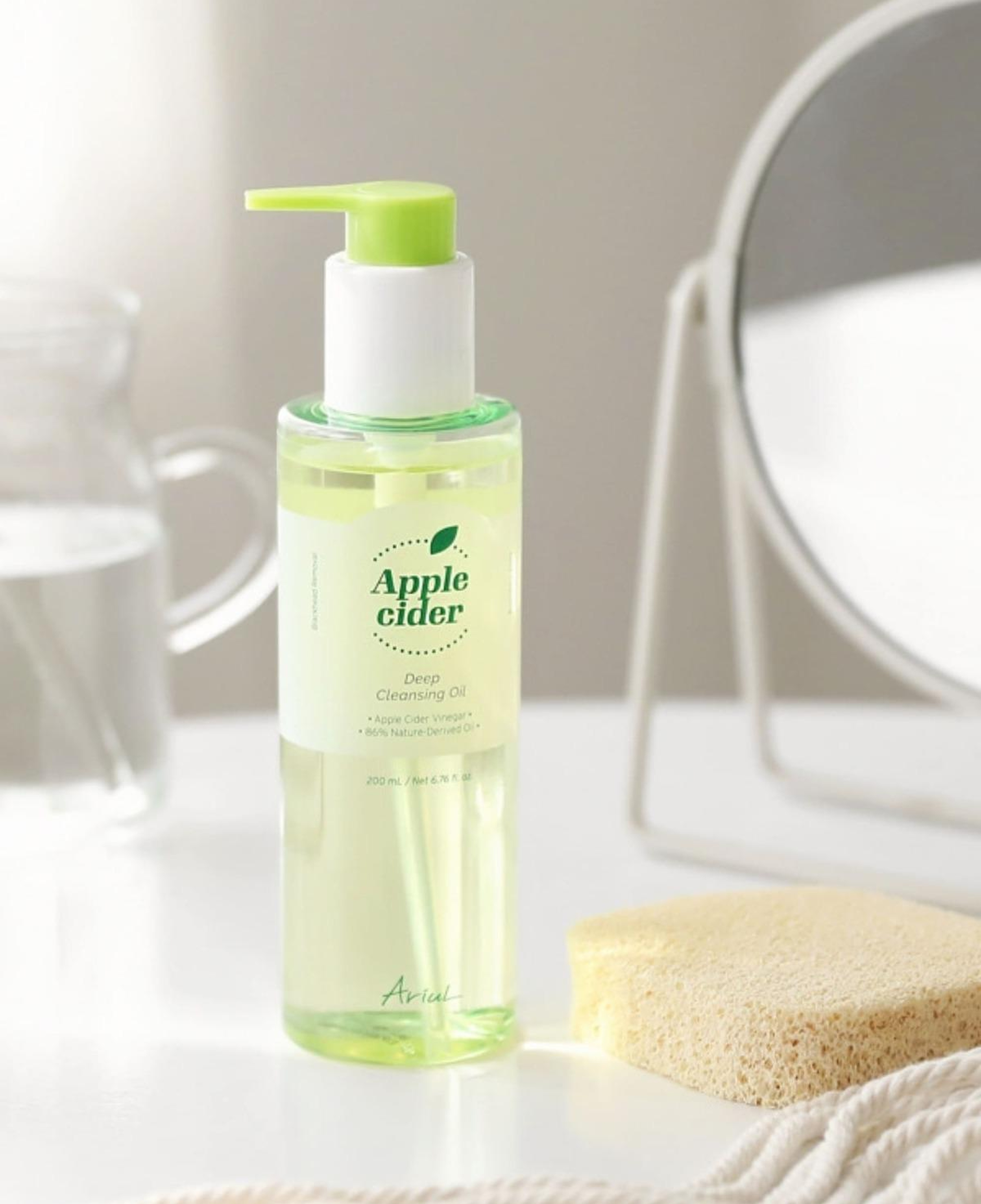 Ariul Apple Cider Deep Cleansing Oil 200ml - Elma Sirkeli Gözenek Arındırıcı Yağ Bazlı Vegan Temizleme Yağı