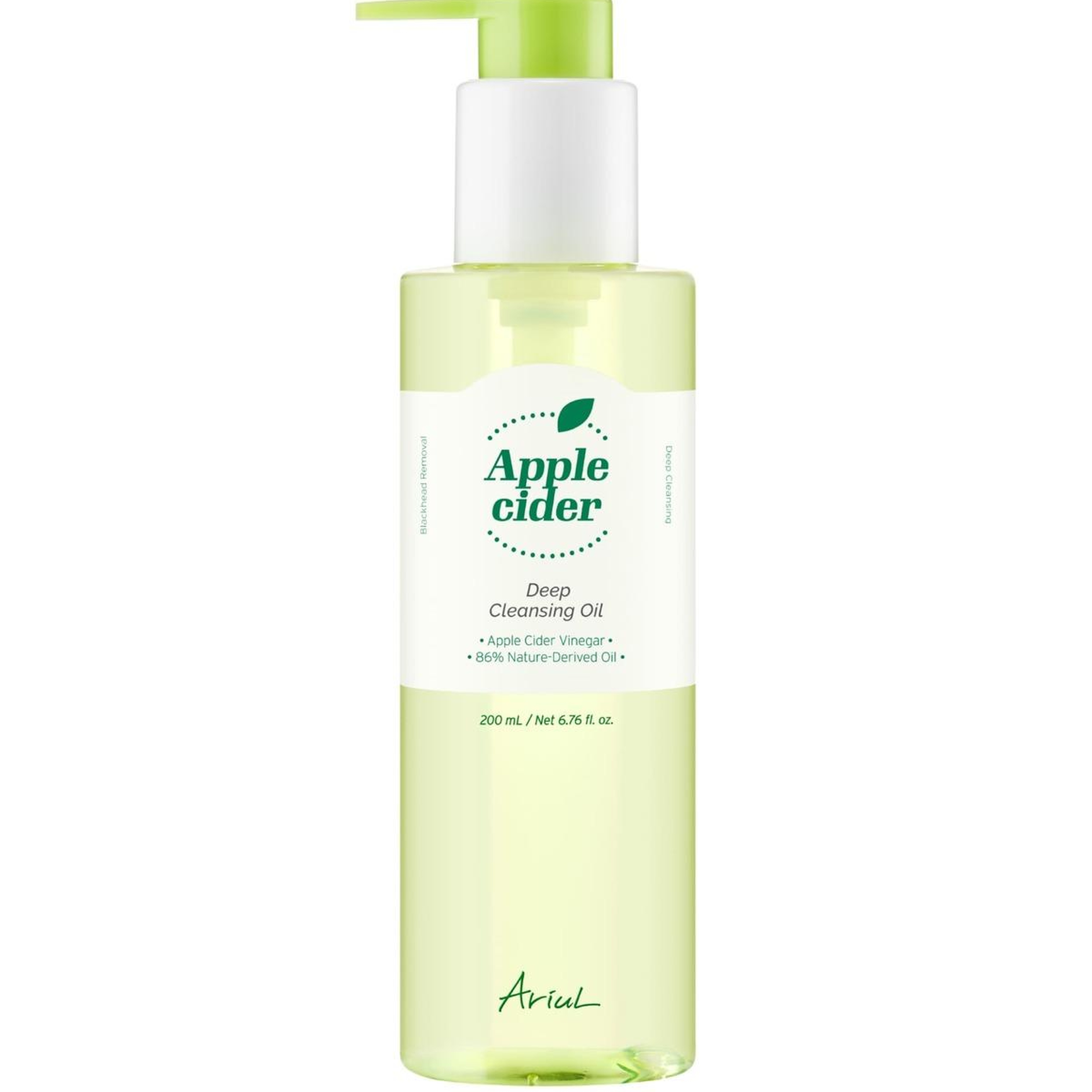 Ariul Apple Cider Deep Cleansing Oil 200ml - Elma Sirkeli Gözenek Arındırıcı Yağ Bazlı Vegan Temizleme Yağı